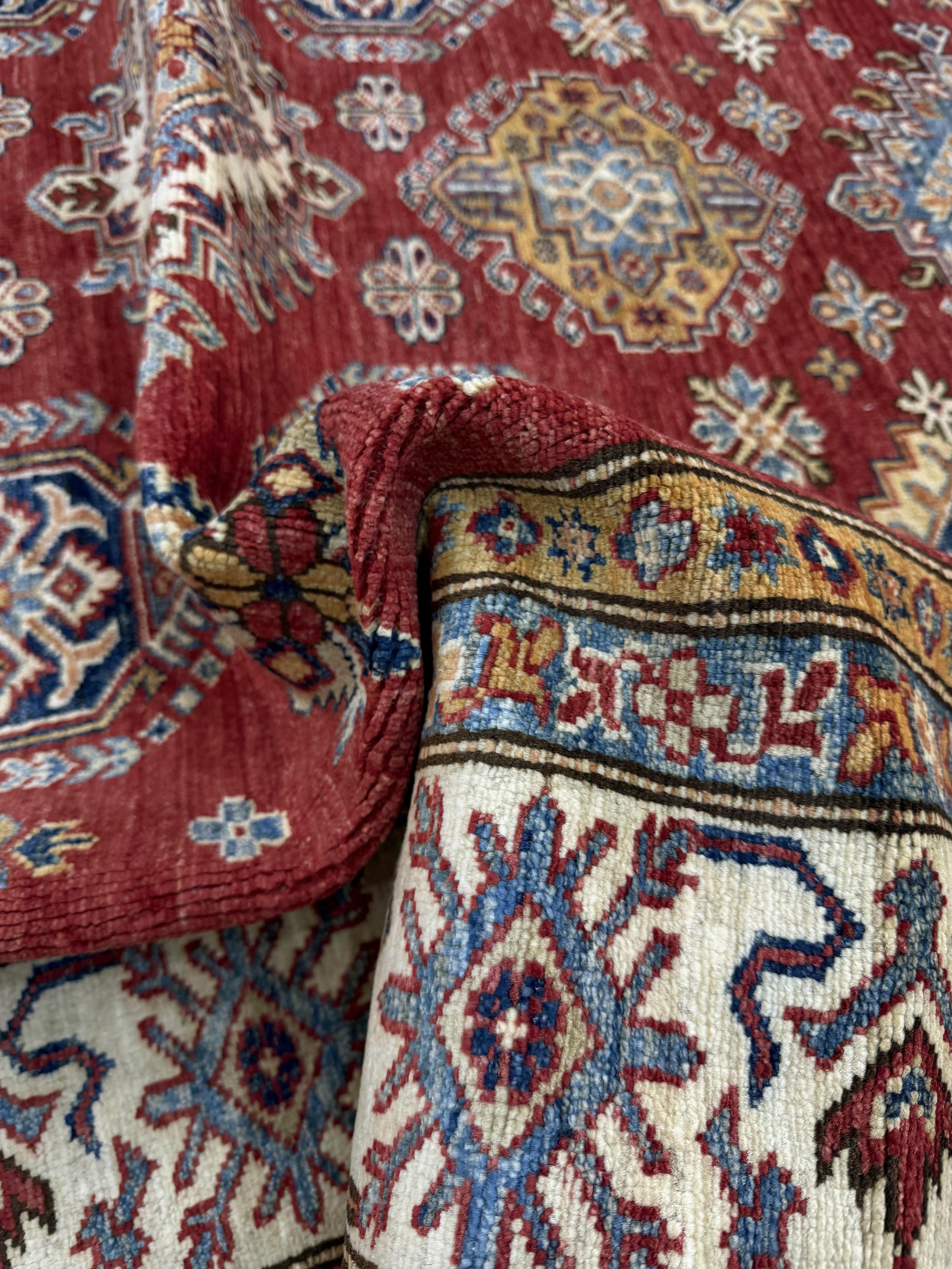 Supreme Kazak Red Rug PC 57427 - 2.43m X 1.76m