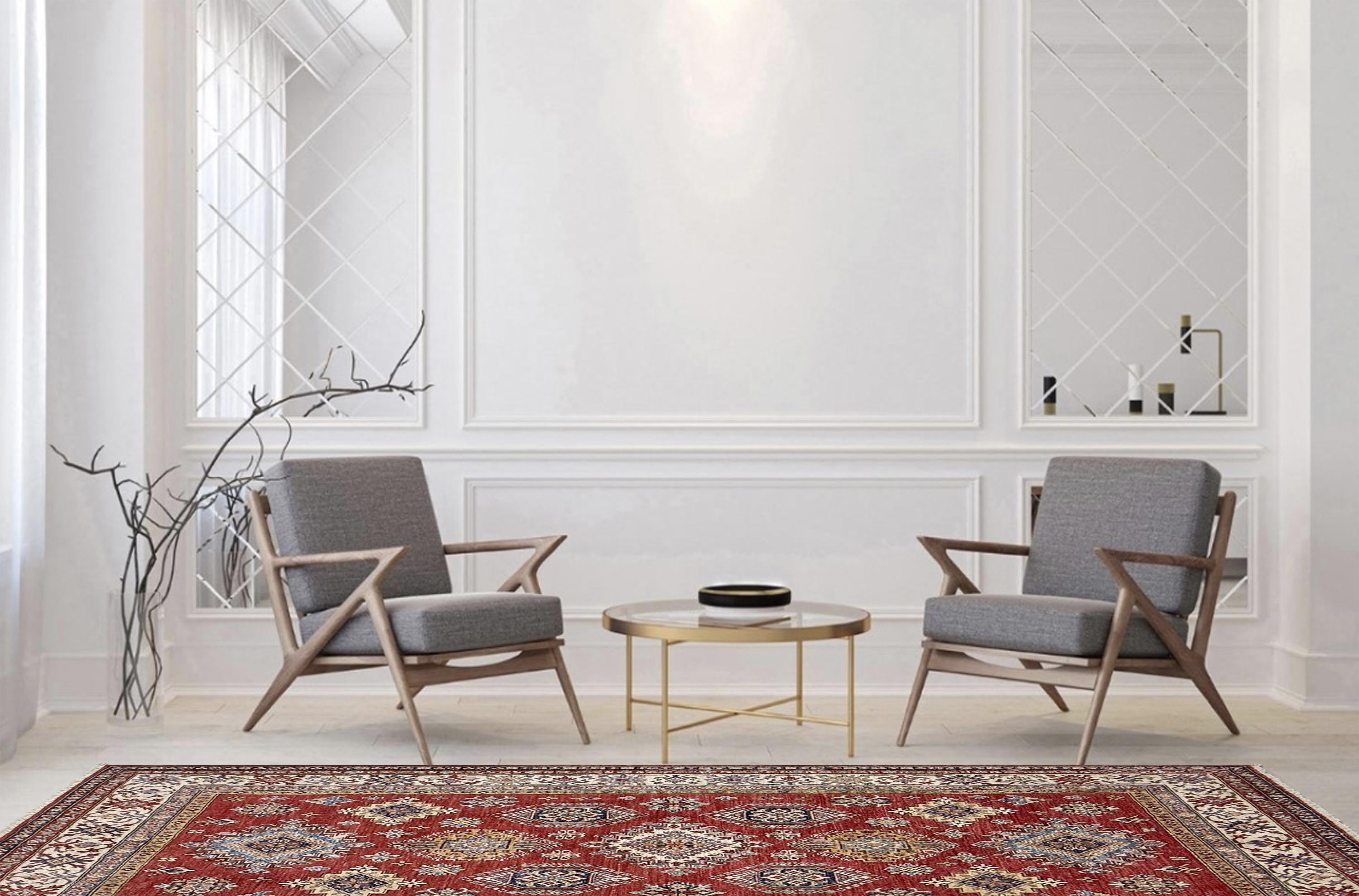 Supreme Kazak Red Rug PC 57427 - 2.43m X 1.76m
