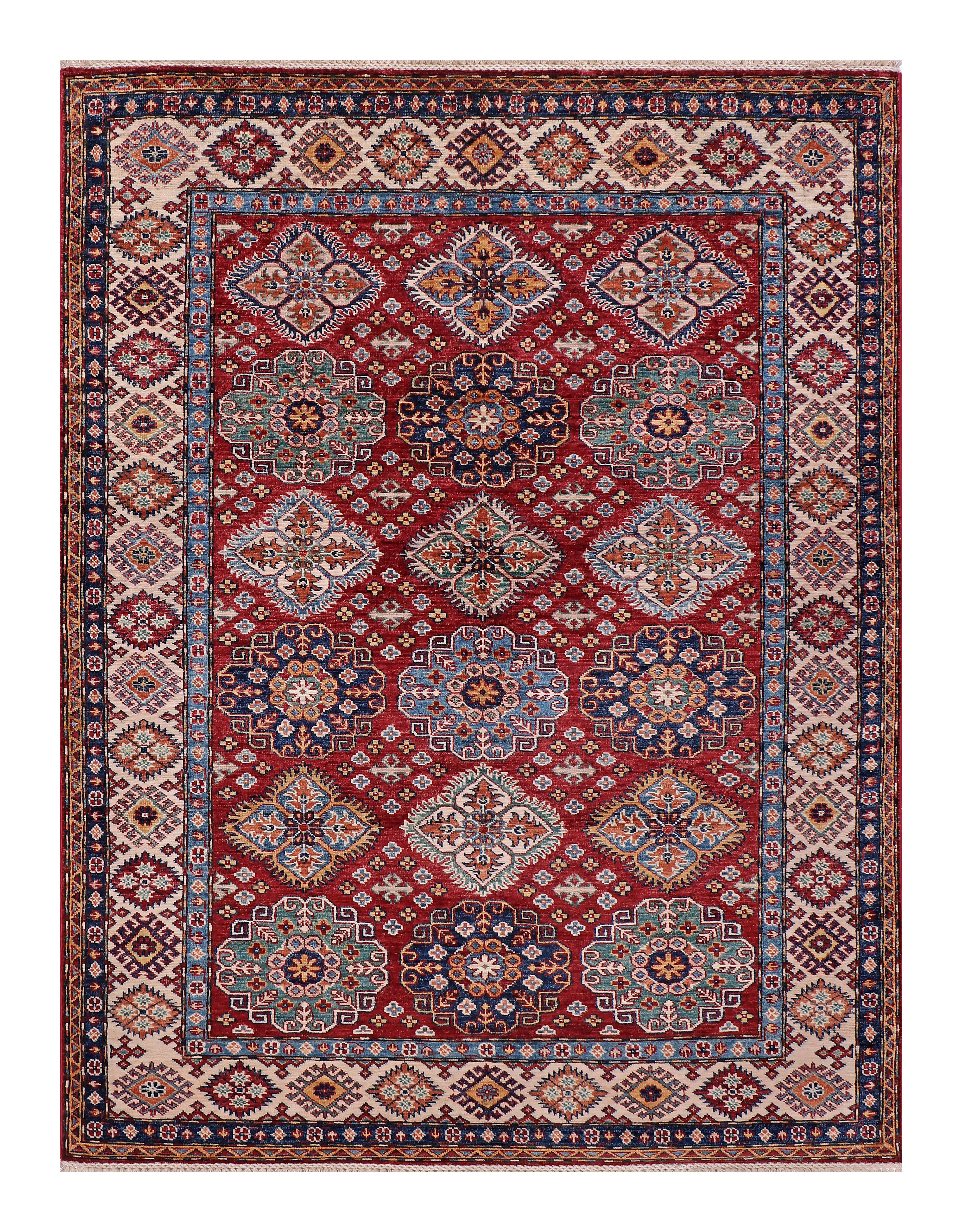 Supreme Kazak Red Rug PC 54367 - 1.98m X 1.50m