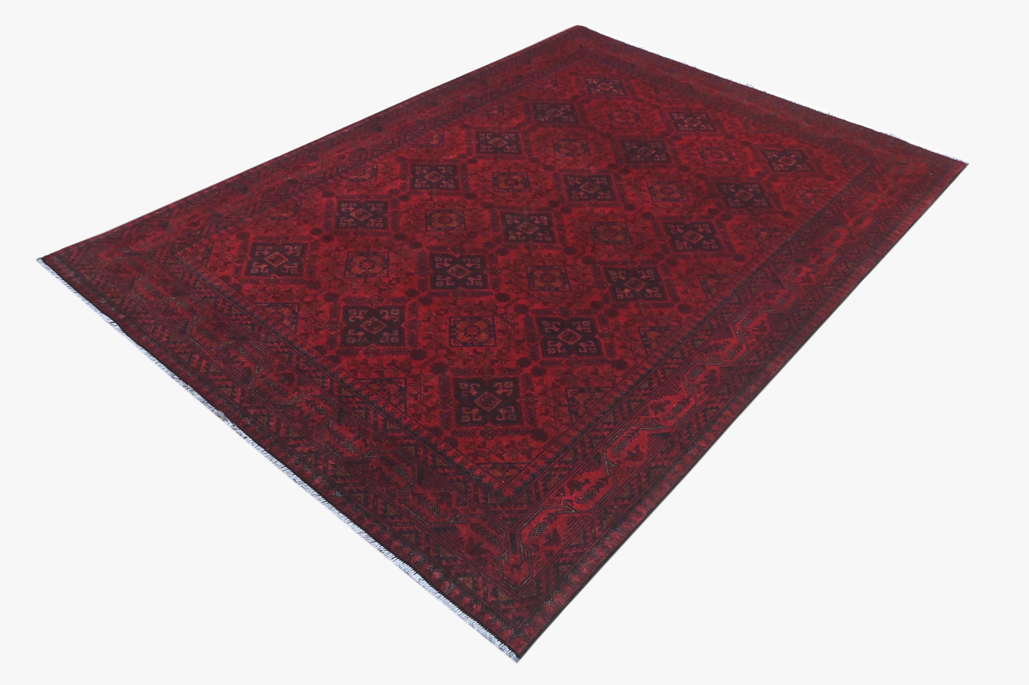 Khal Mohammadi Red Rug PC 57742 - 2.34m X 1.68m