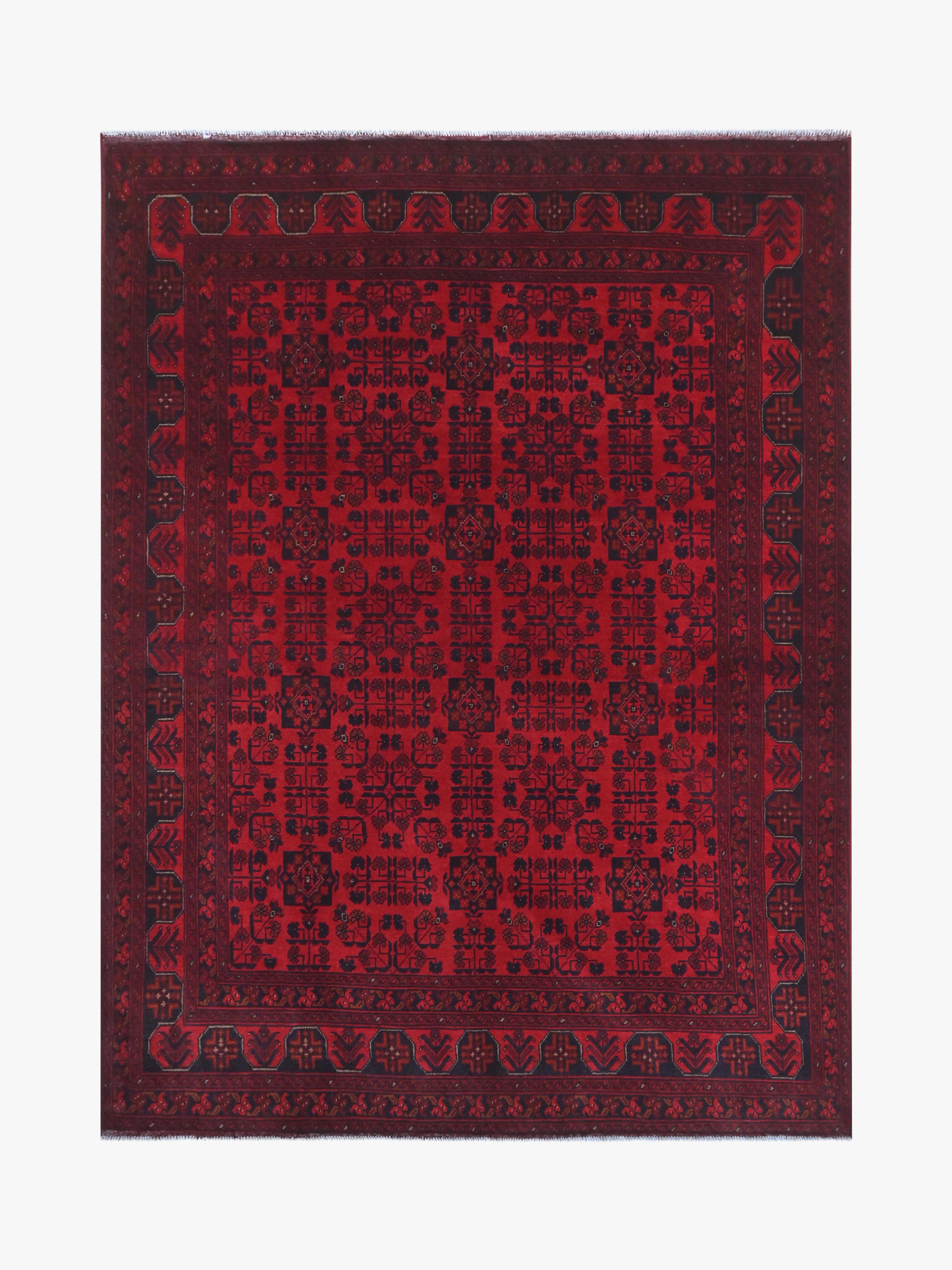 Khal Mohammadi Red Rug PC 57743 - 2.33m X 1.69m