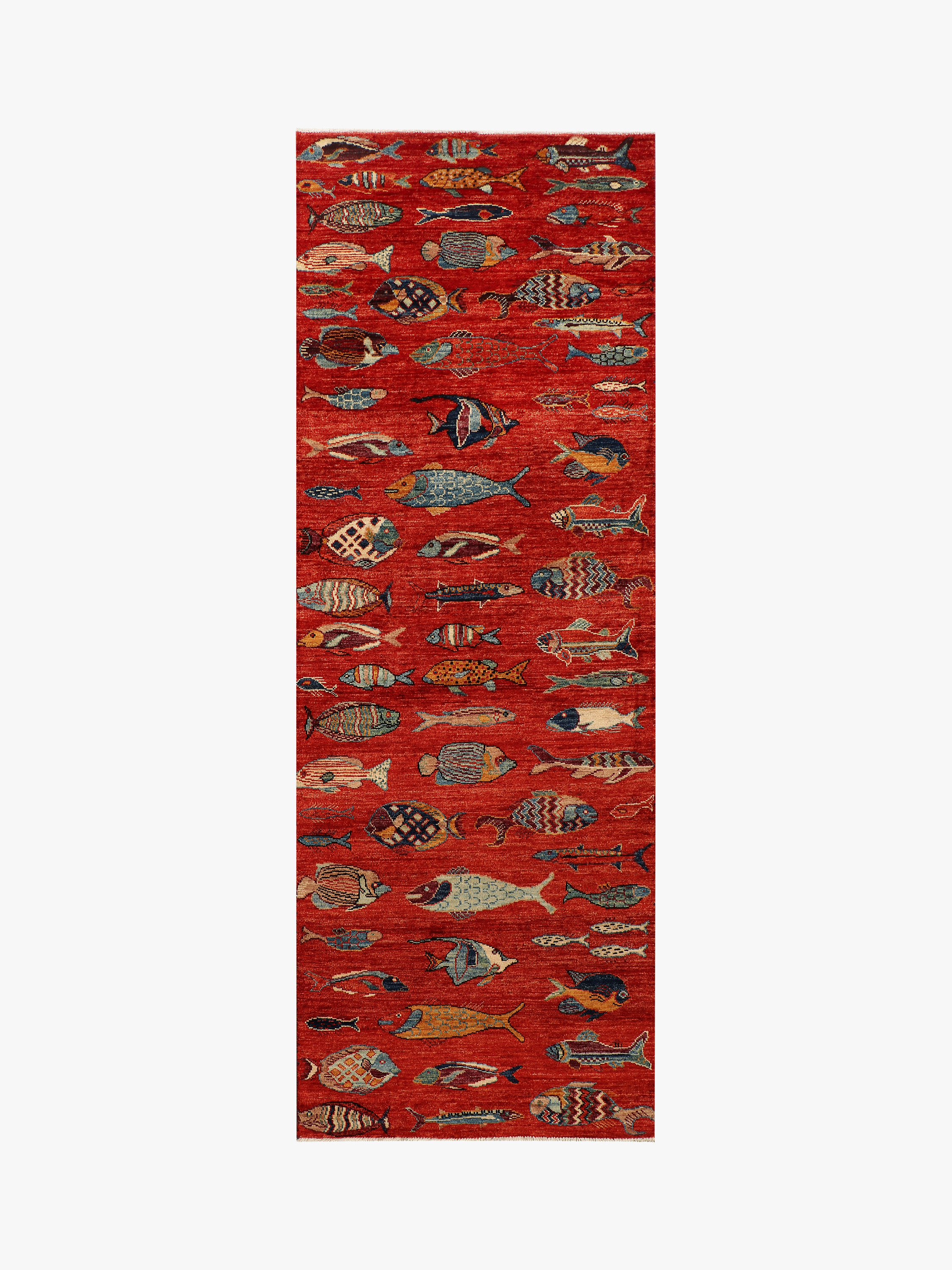 Fish Red Rug PC 54080 - 2.44m X 0.79m