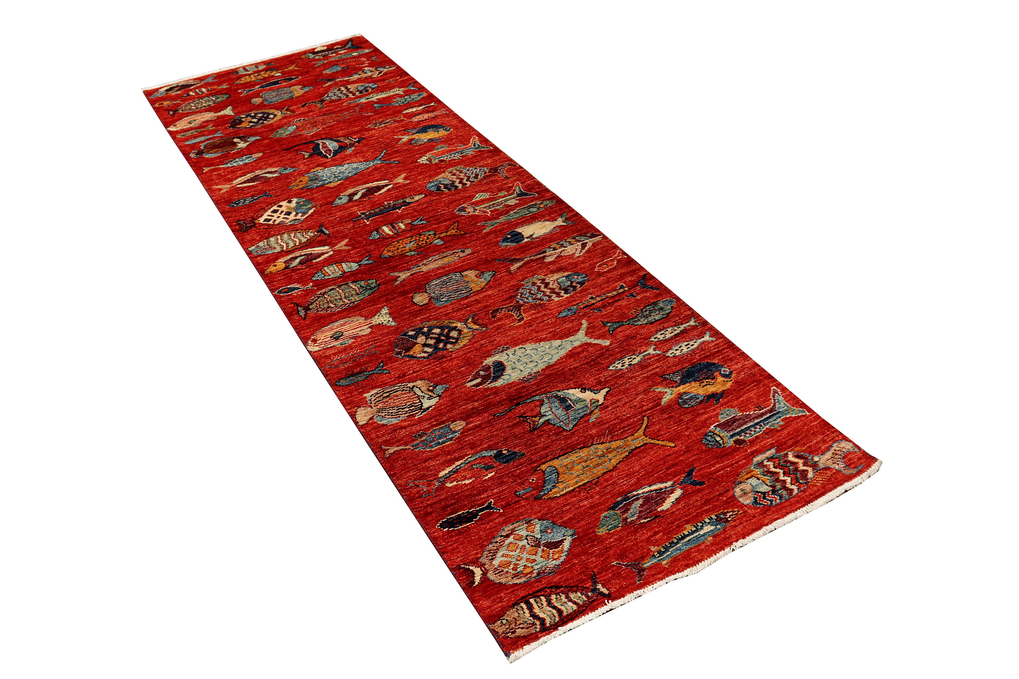Fish Red Rug PC 54080 - 2.44m X 0.79m