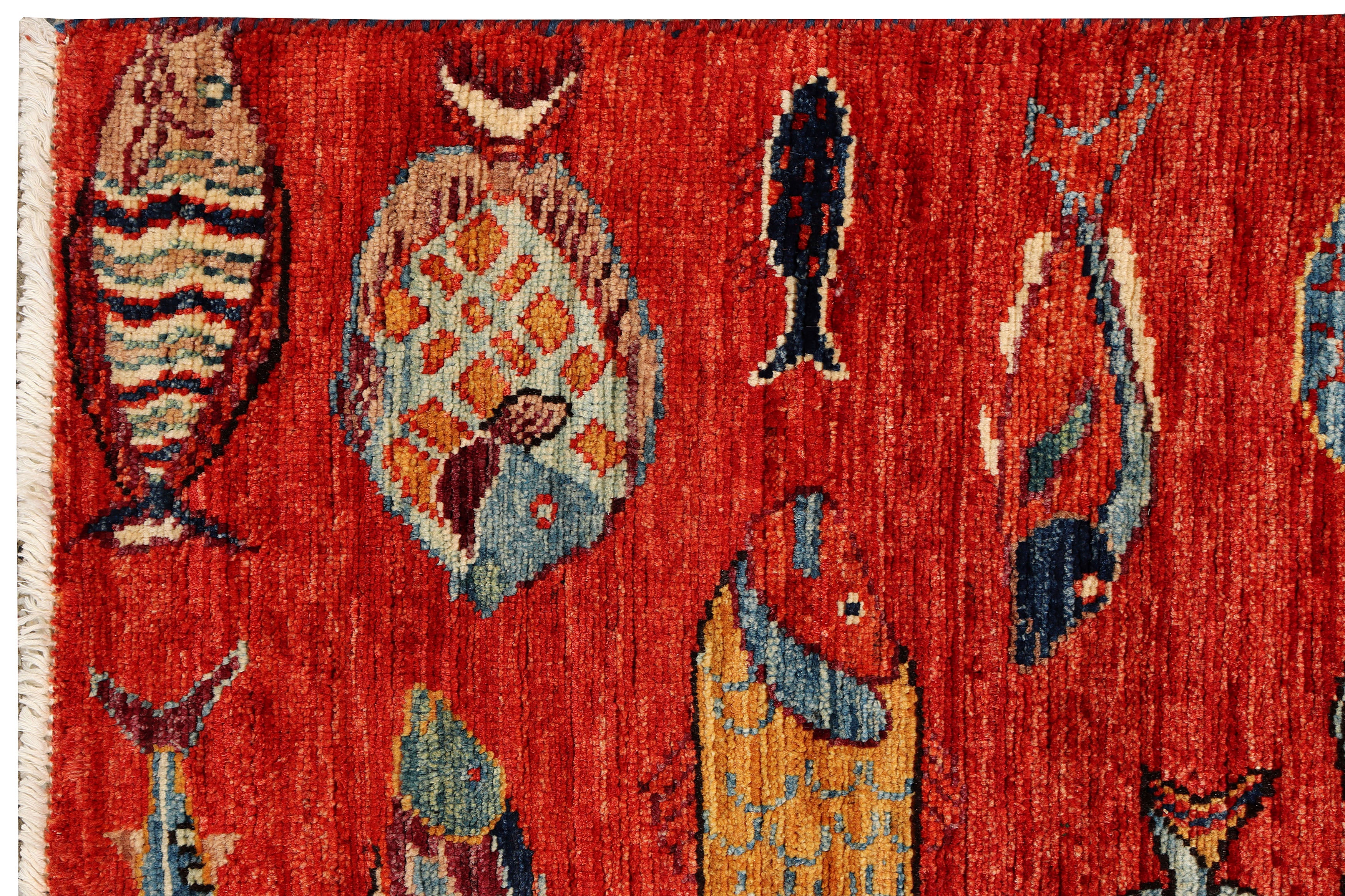 Fish Red Rug PC 54080 - 2.44m X 0.79m
