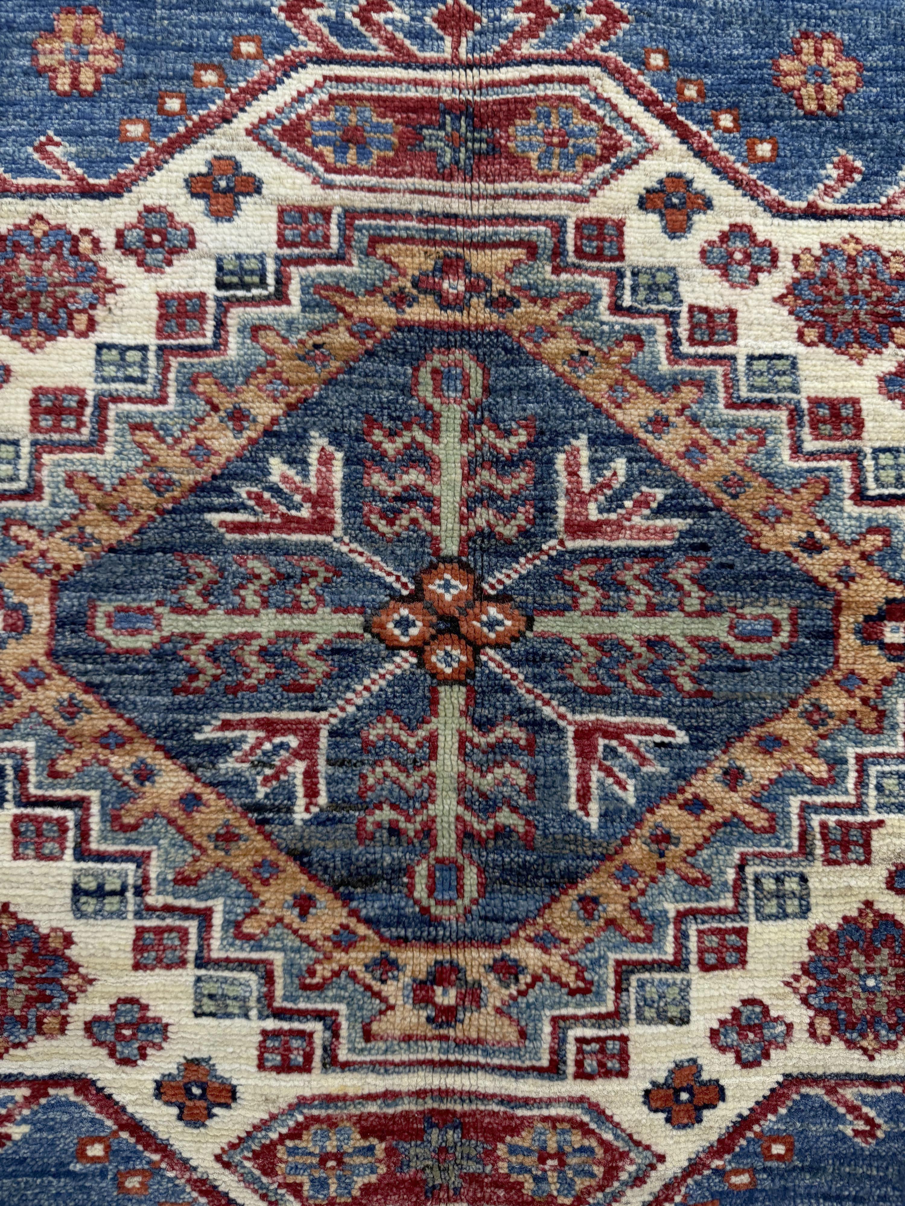 Supreme Kazak Blue Rug PC 57429 - 2.37m X 1.64m