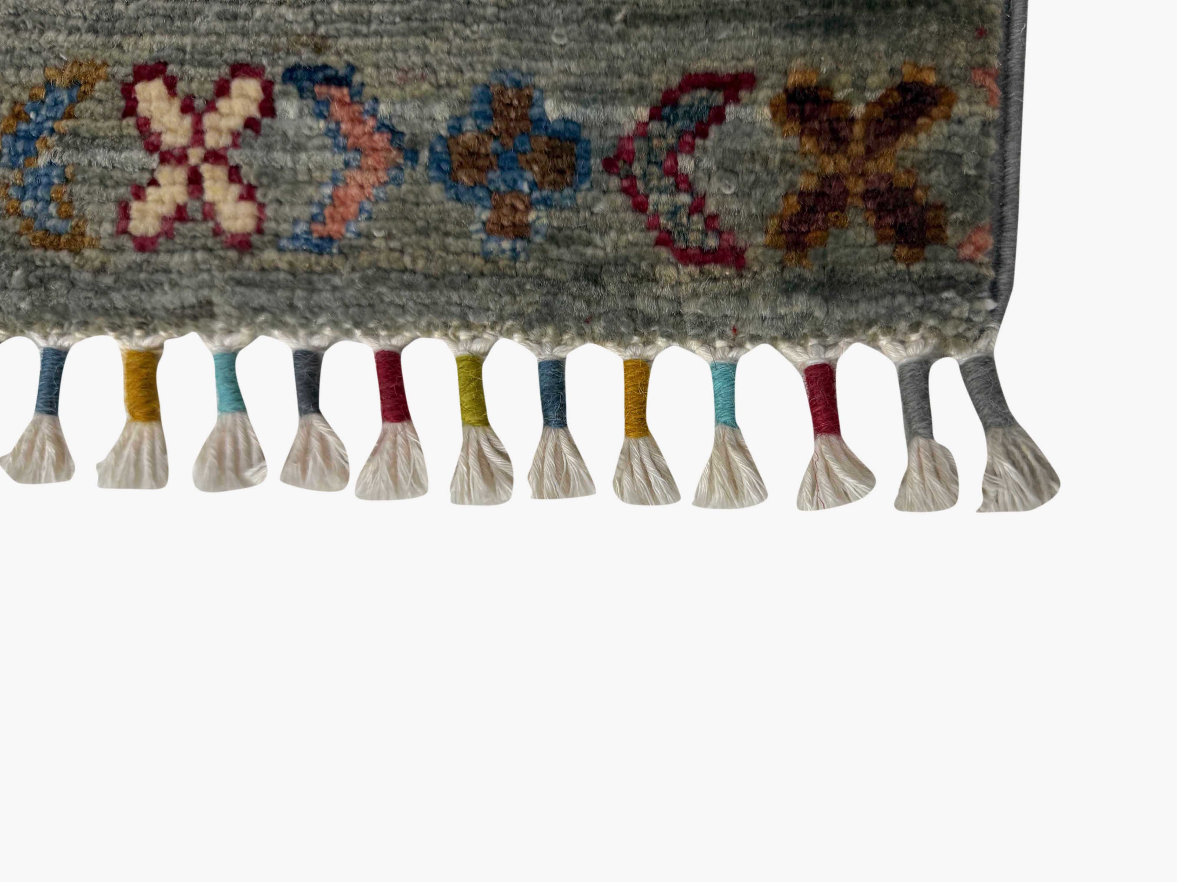 Khurjeen Grey Rug PC 57411 - 1.18m X 0.88m