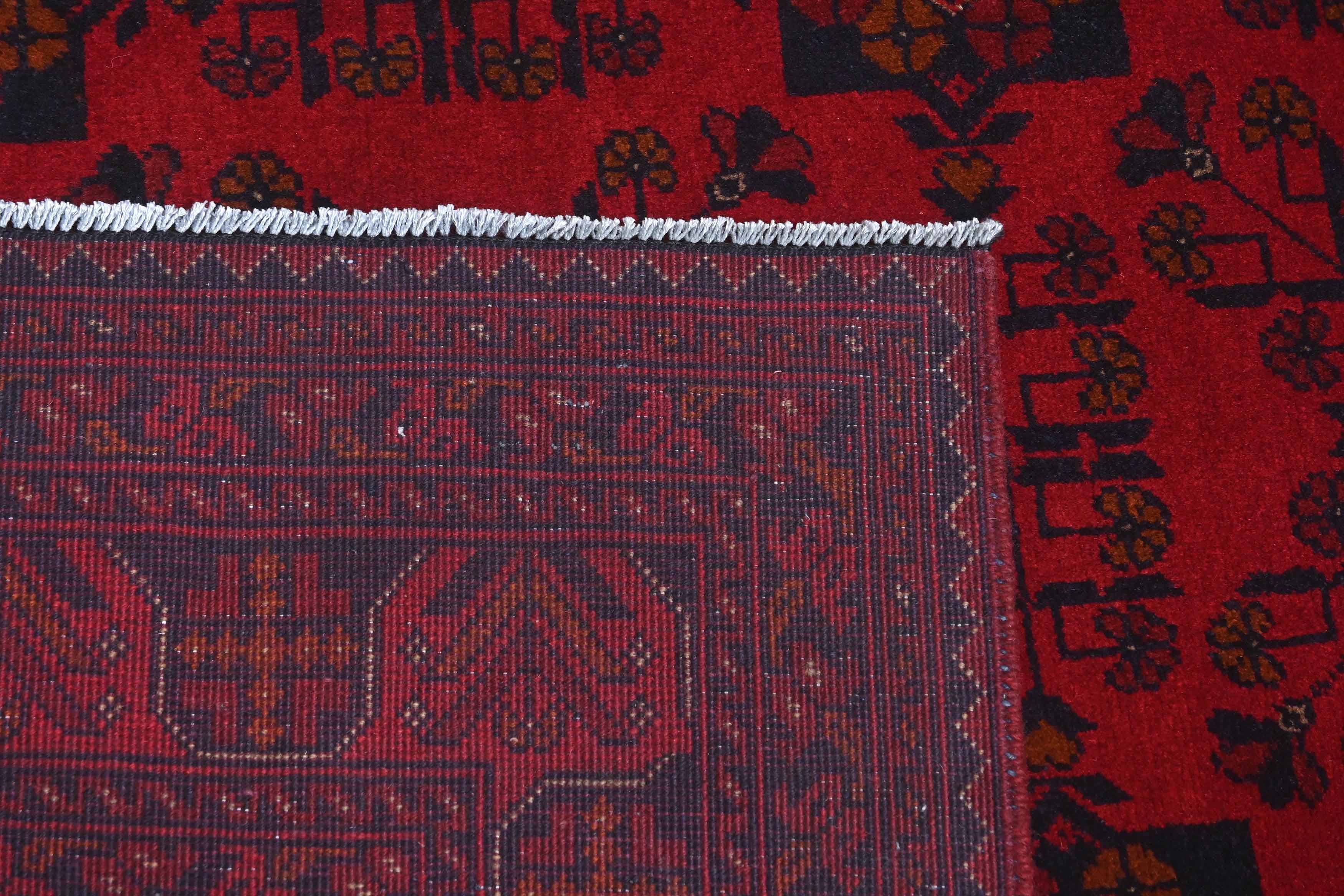 Khal Mohammadi Red Rug PC 57736 - 2.90m X 2.05m