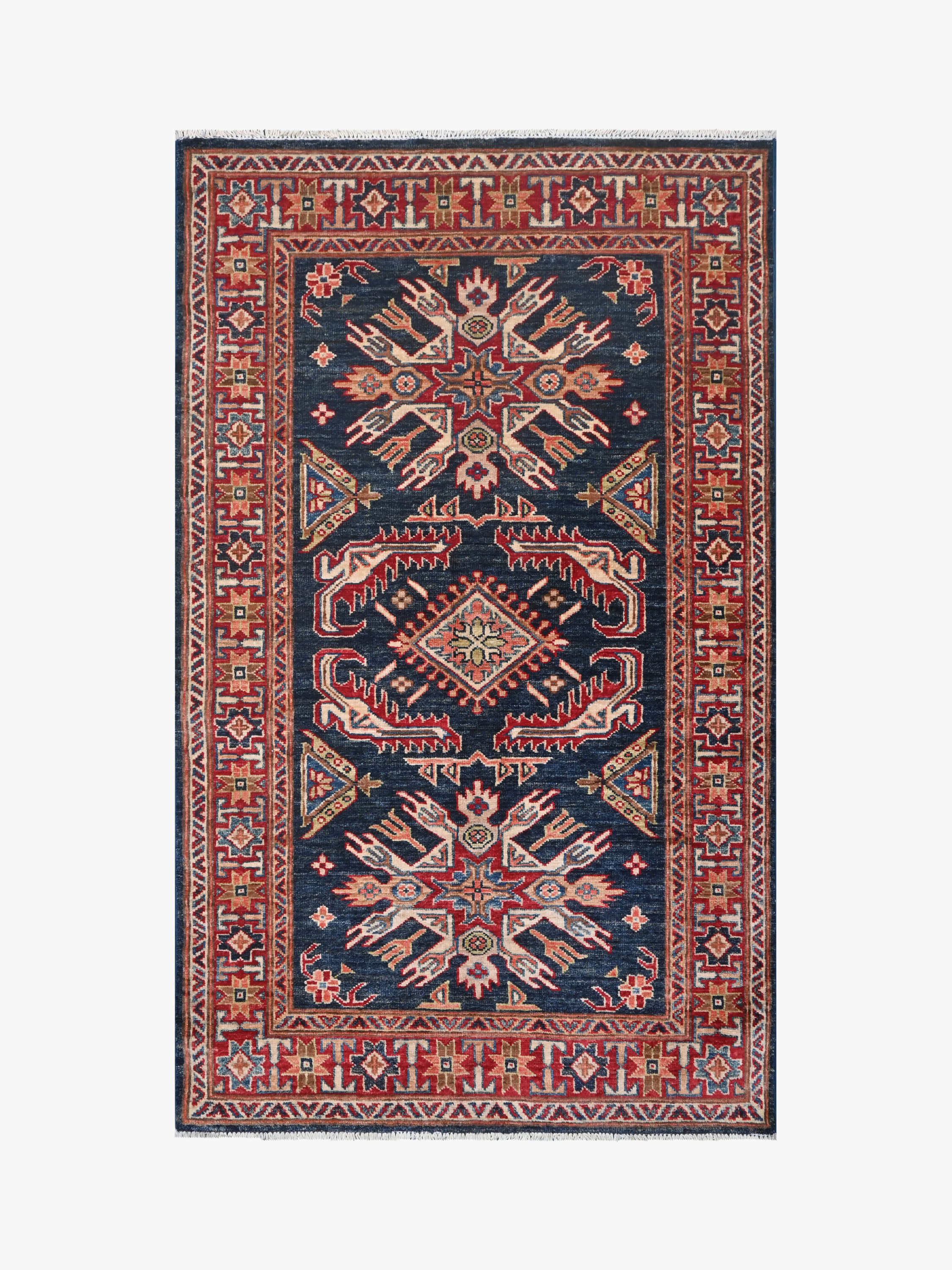 Supreme Kazak Blue Rug PC 54850 - 1.44m X 0.91m