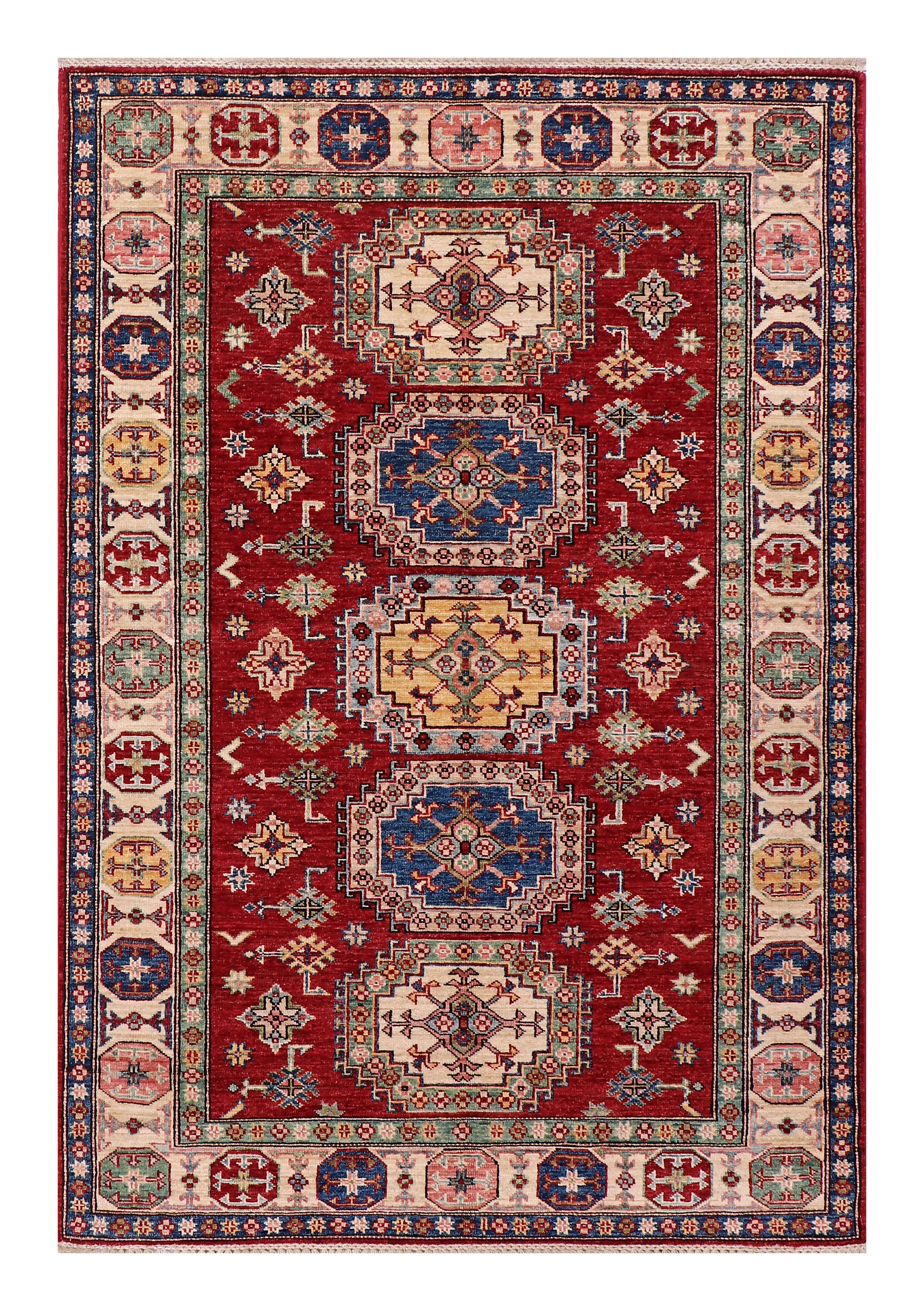 Supreme Kazak Red Rug PC 54370 - 1.76m X 1.19m