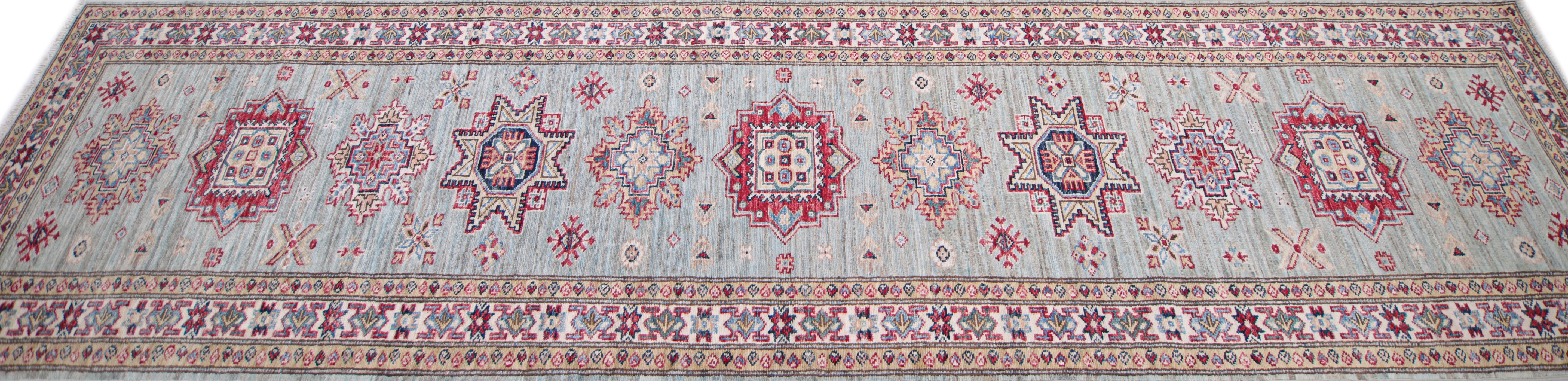 Supreme Kazak Blue Rug PC 55324 - 3.12m X 0.75m