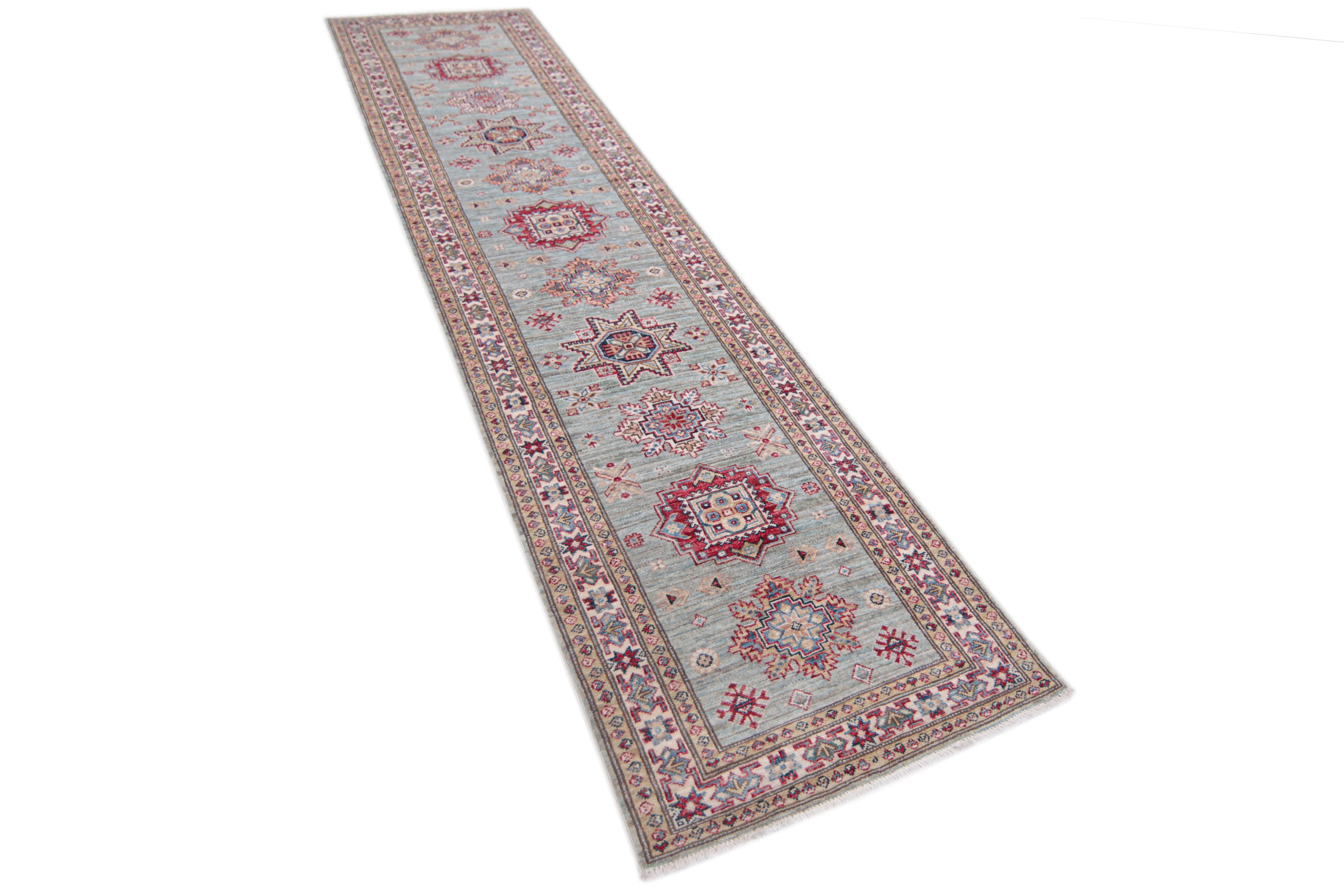 Supreme Kazak Blue Rug PC 55324 - 3.12m X 0.75m