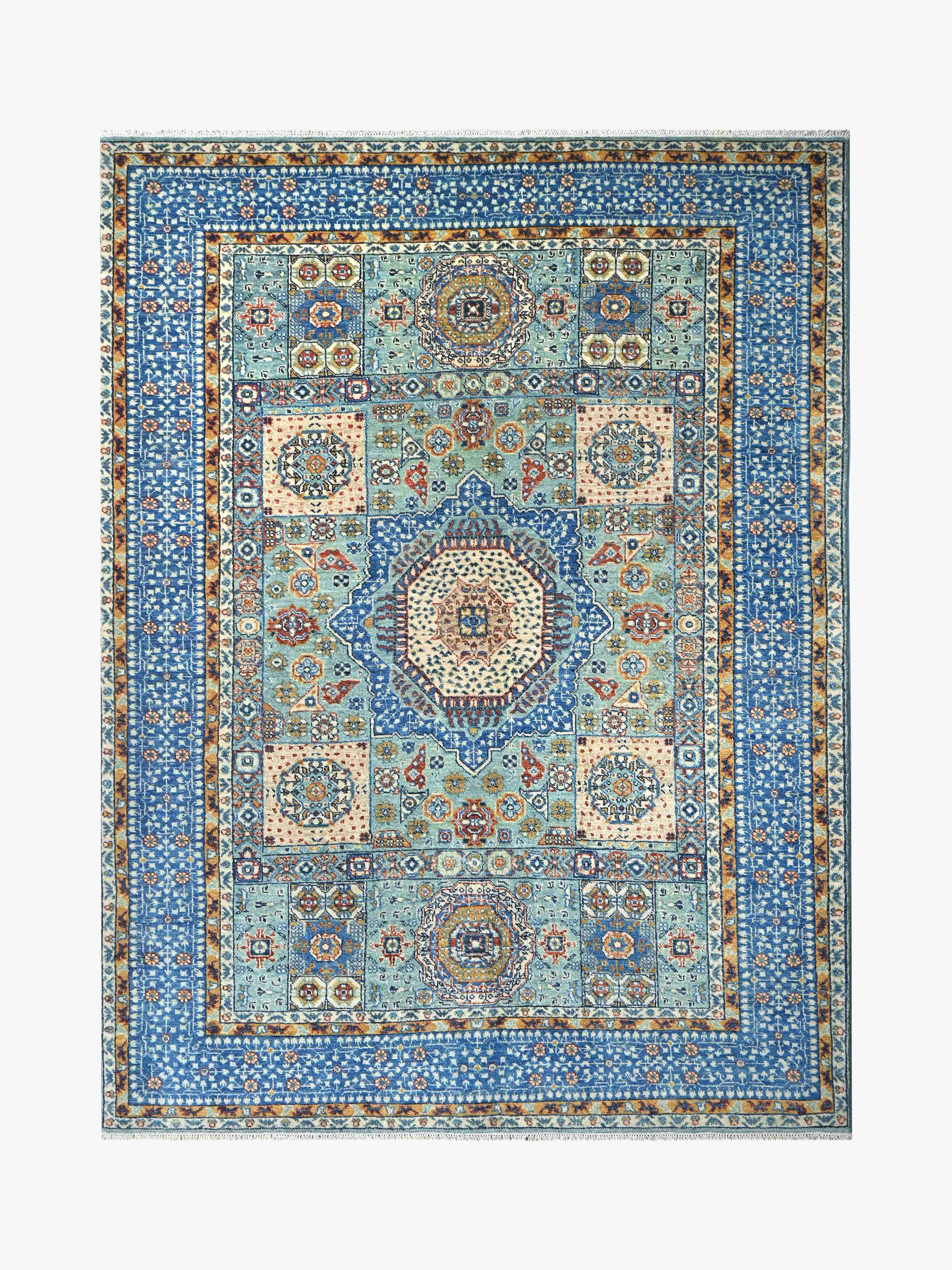 Mamluk Blue Rug PC 54914 - 2.40m X 1.78m