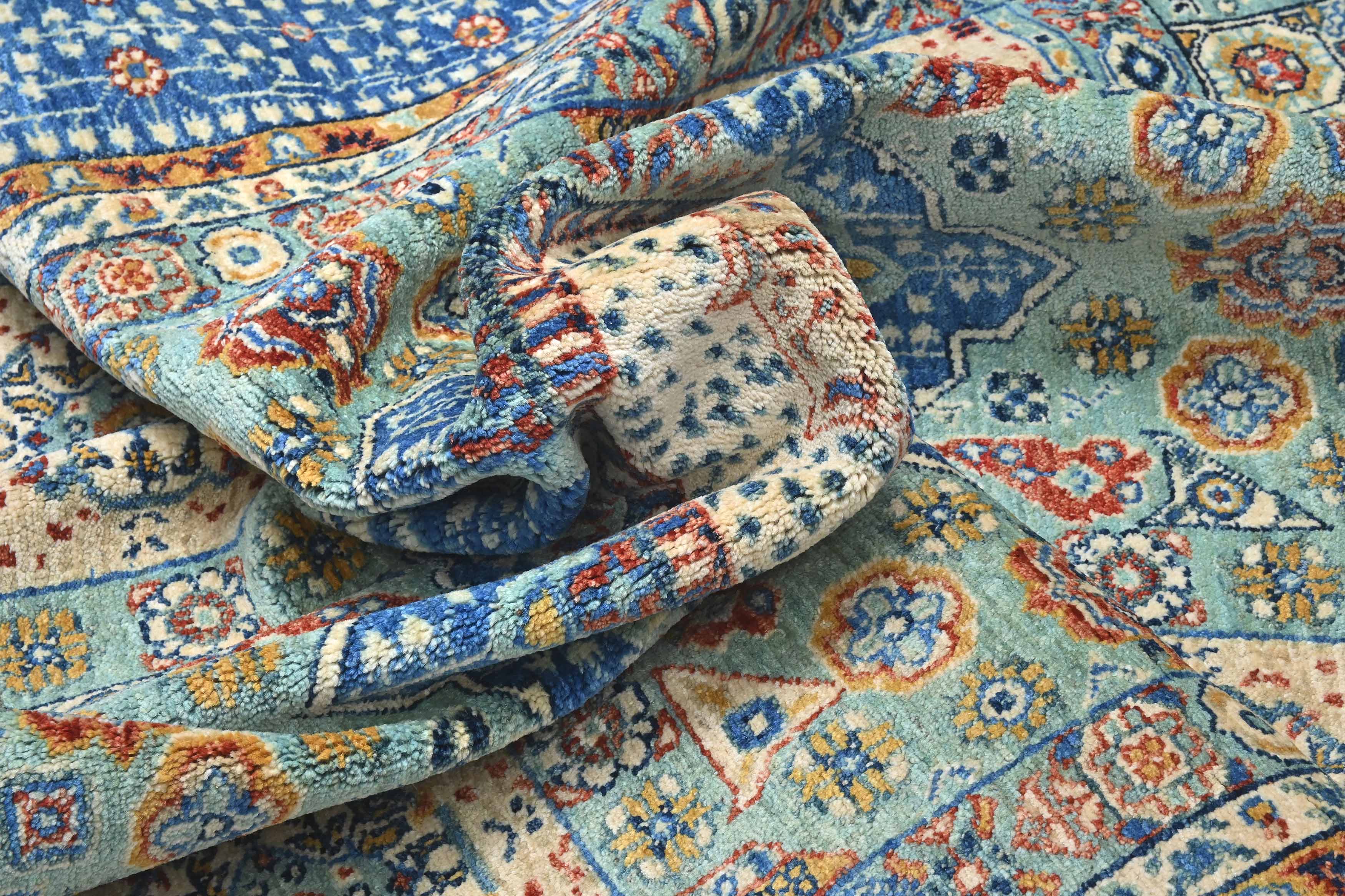 Mamluk Blue Rug PC 54914 - 2.40m X 1.78m