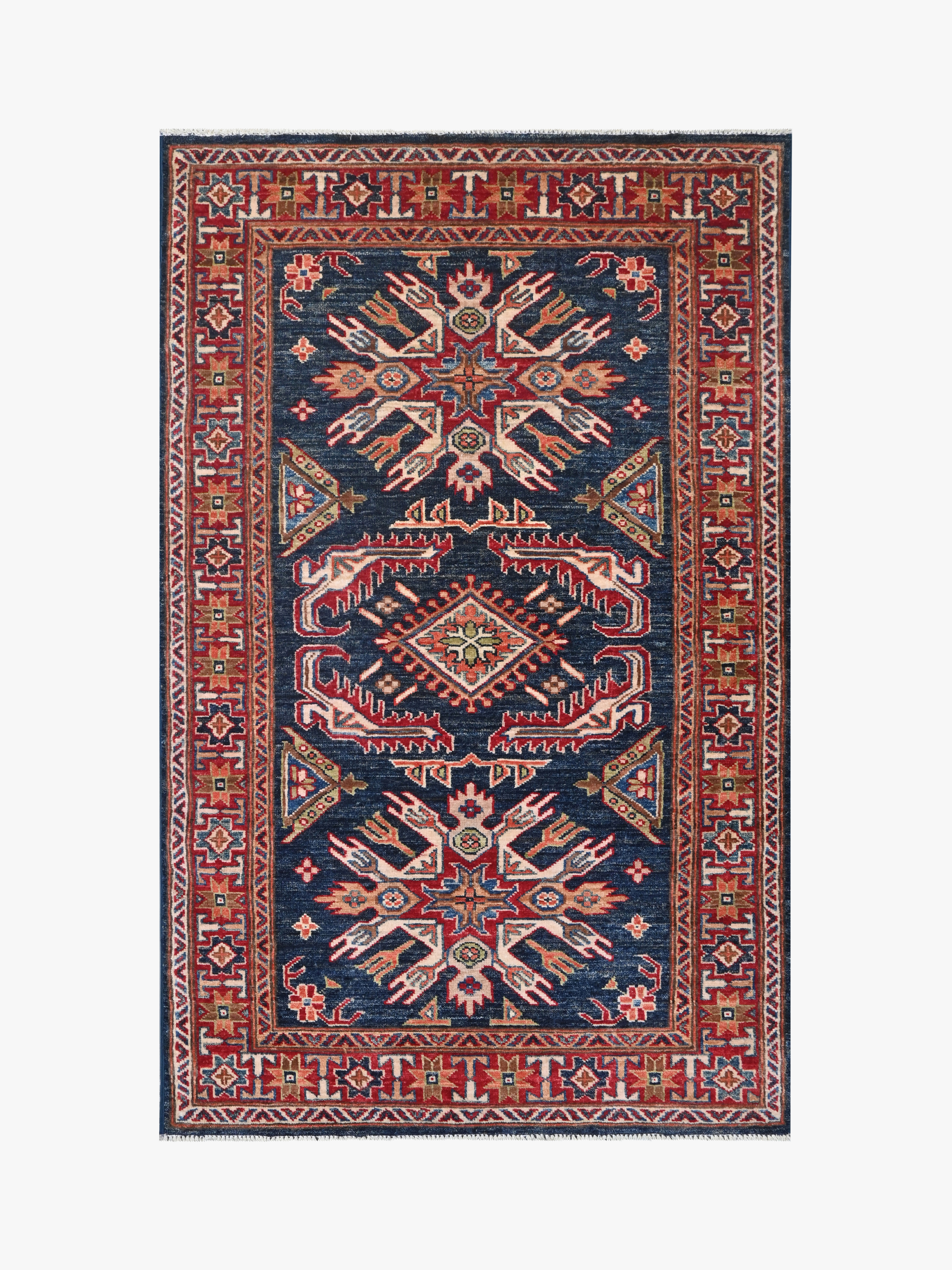 Supreme Kazak Blue Rug PC 54851 - 1.47m X 0.92m