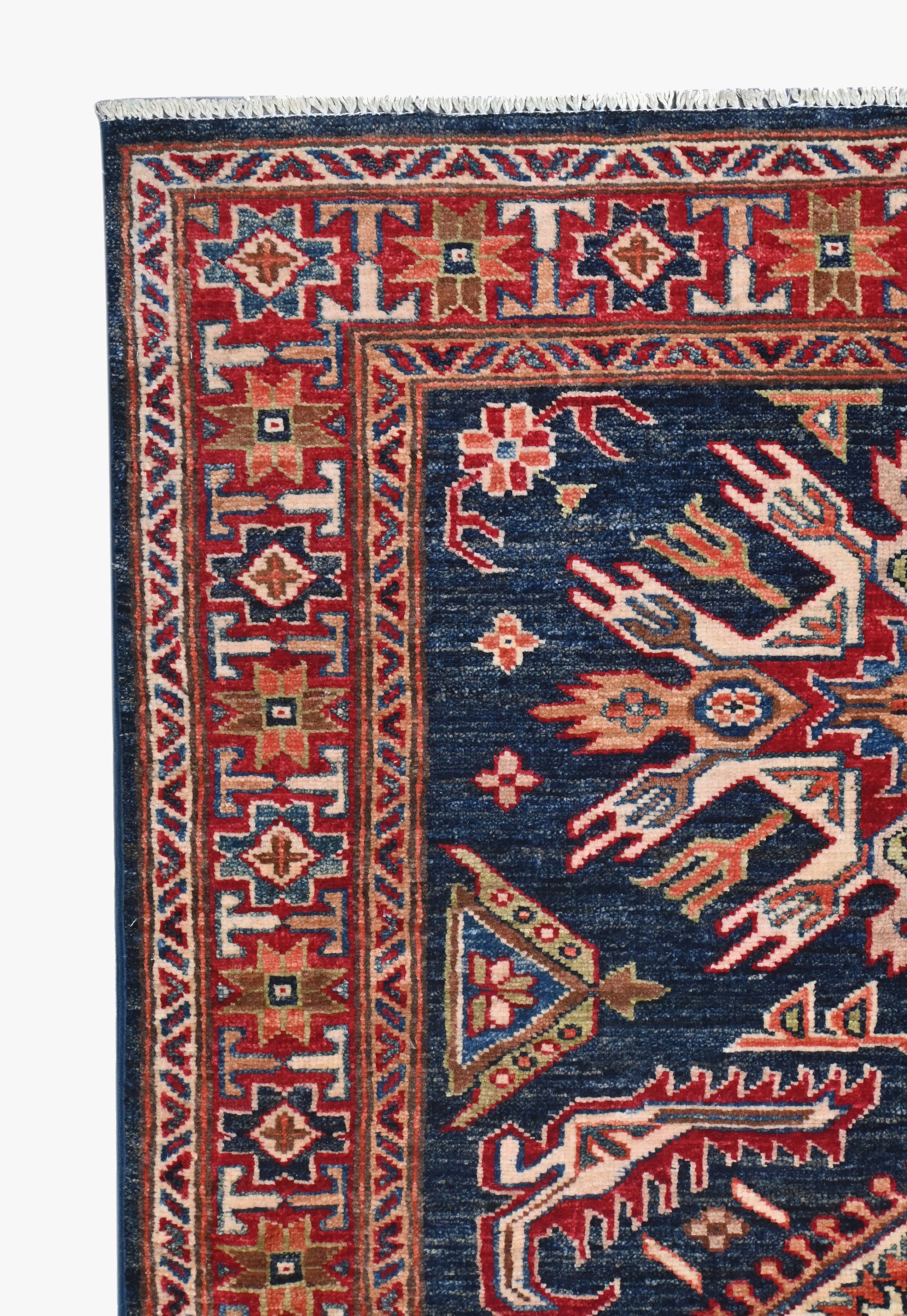 Supreme Kazak Blue Rug PC 54851 - 1.47m X 0.92m