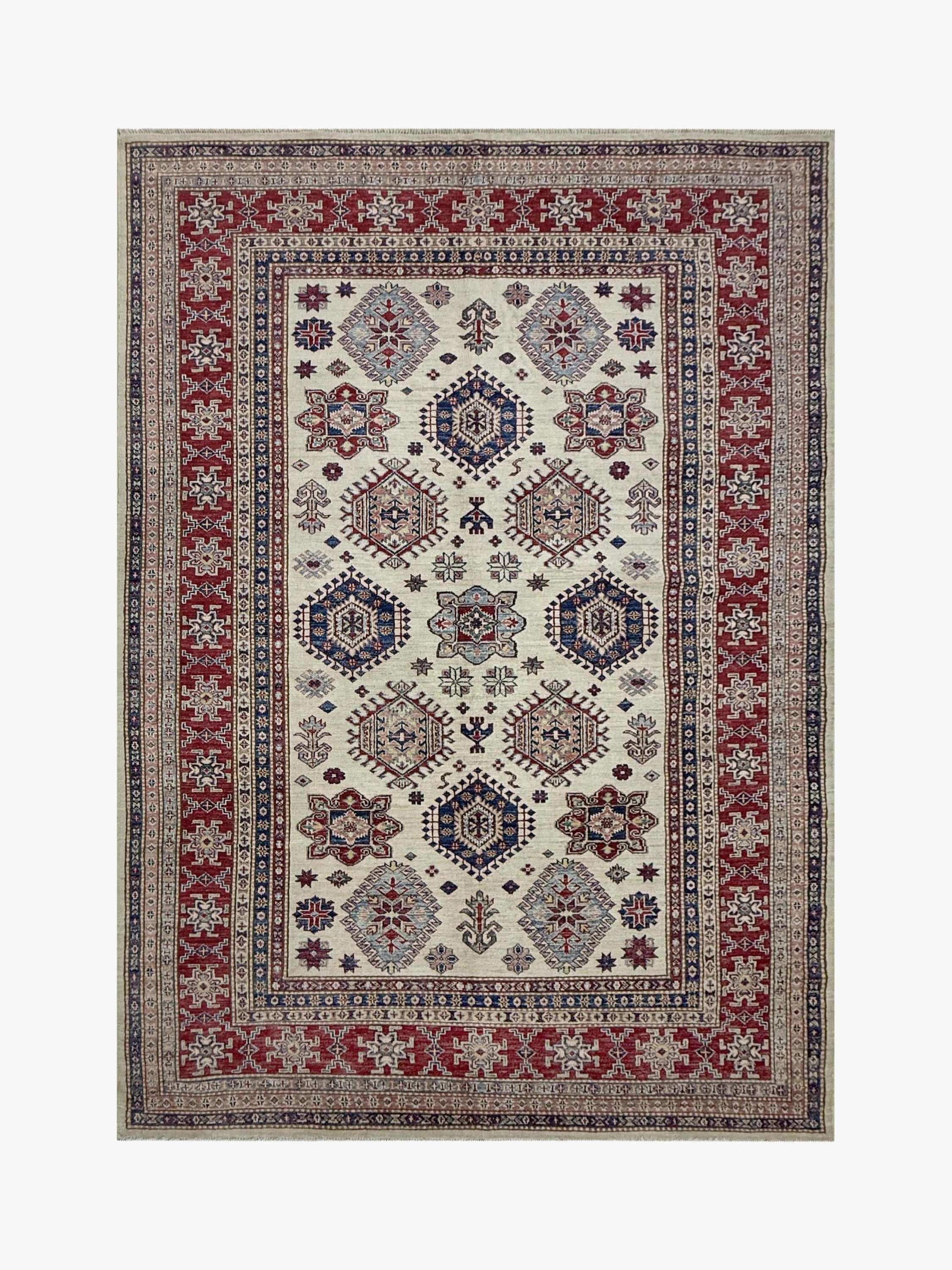 Supreme Kazak Ivory Rug PC 57432 - 2.39m X 1.56m