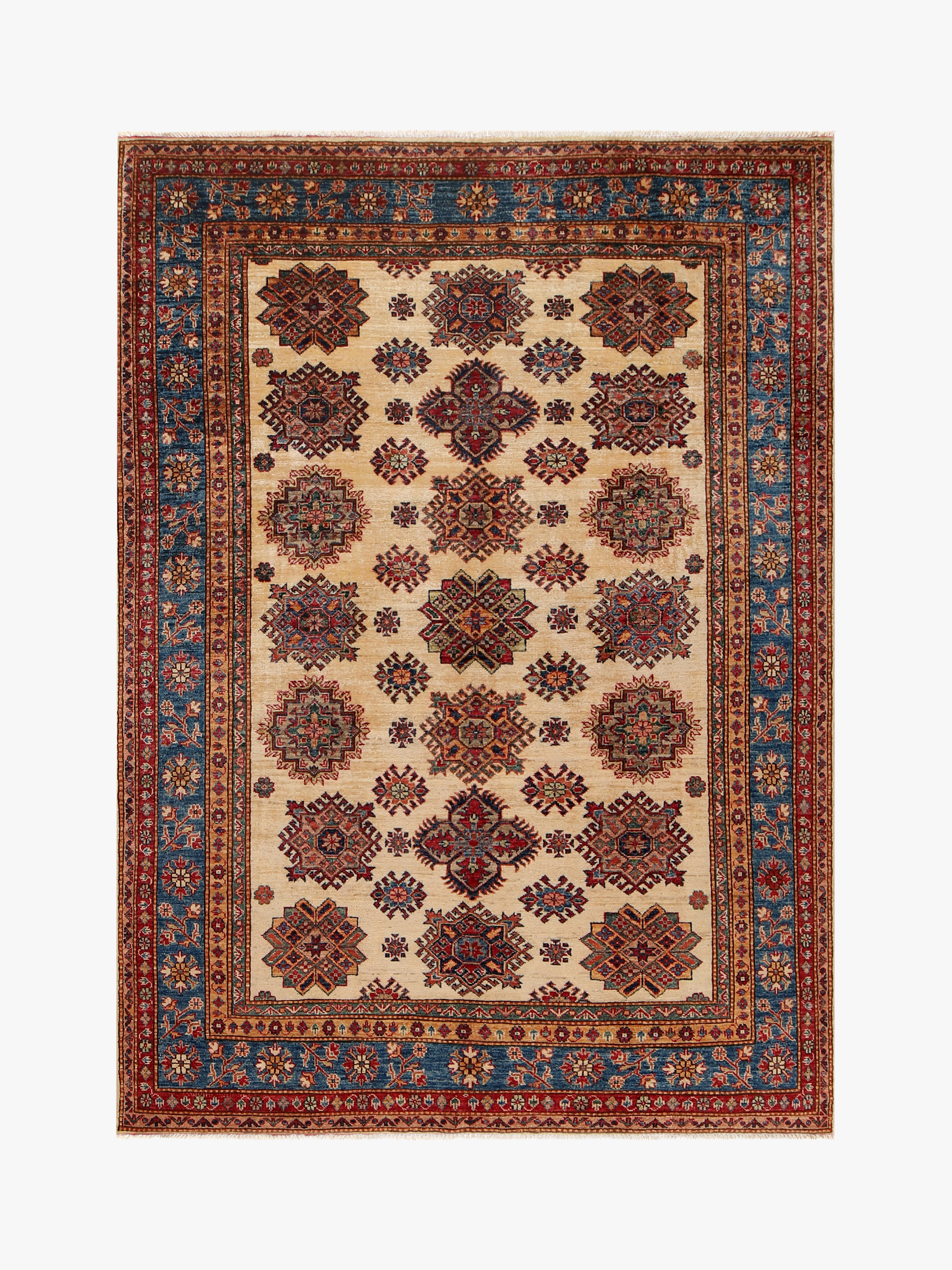 Supreme Kazak Ivory Rug PC 54243 - 2.42m X 1.71m