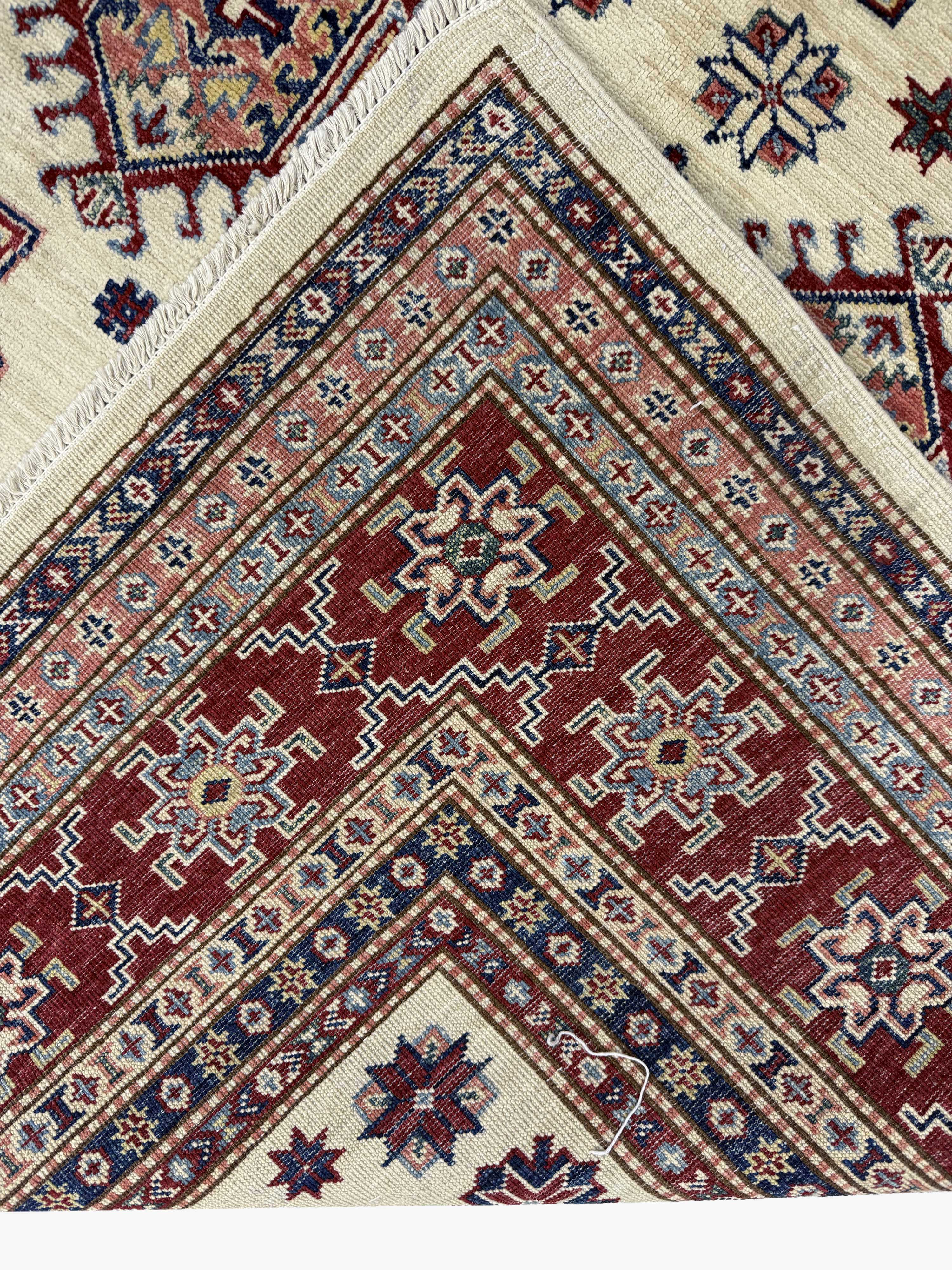 Supreme Kazak Ivory Rug PC 57432 - 2.39m X 1.56m