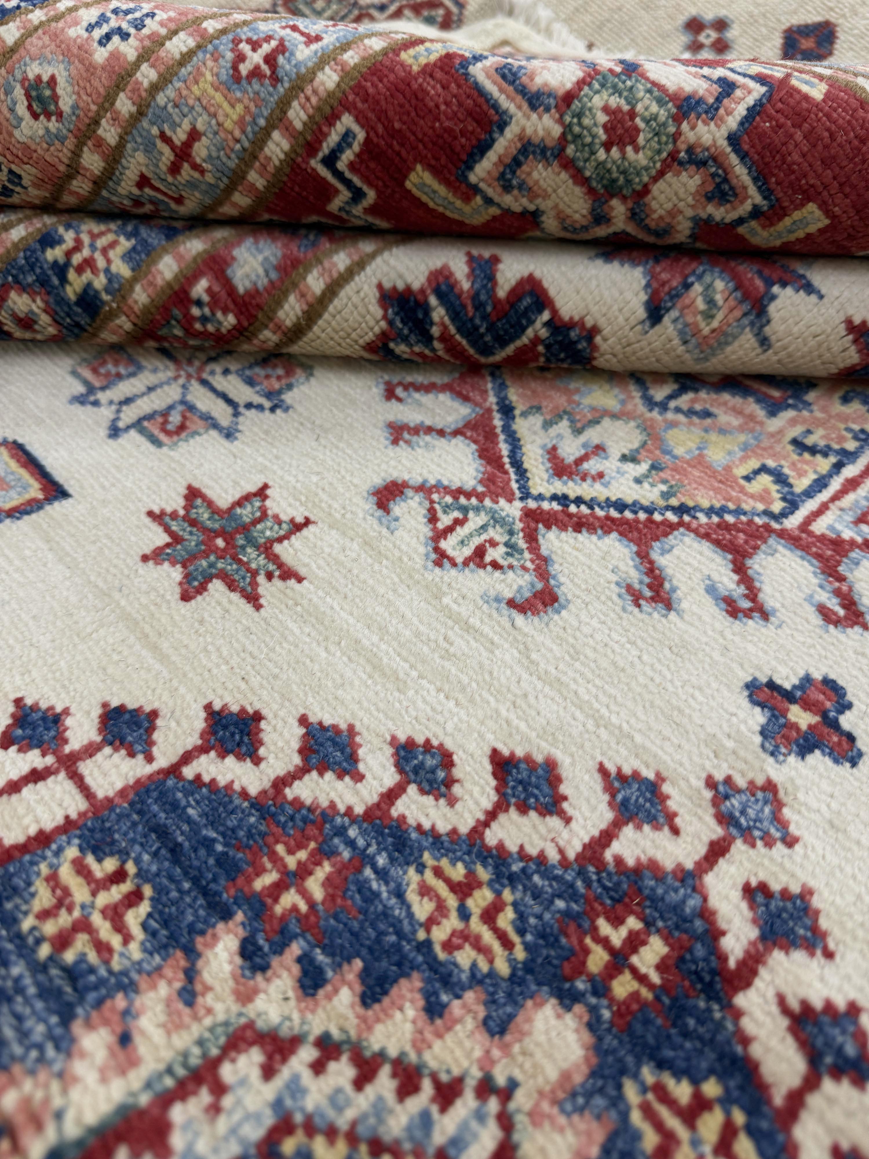 Supreme Kazak Ivory Rug PC 57432 - 2.39m X 1.56m