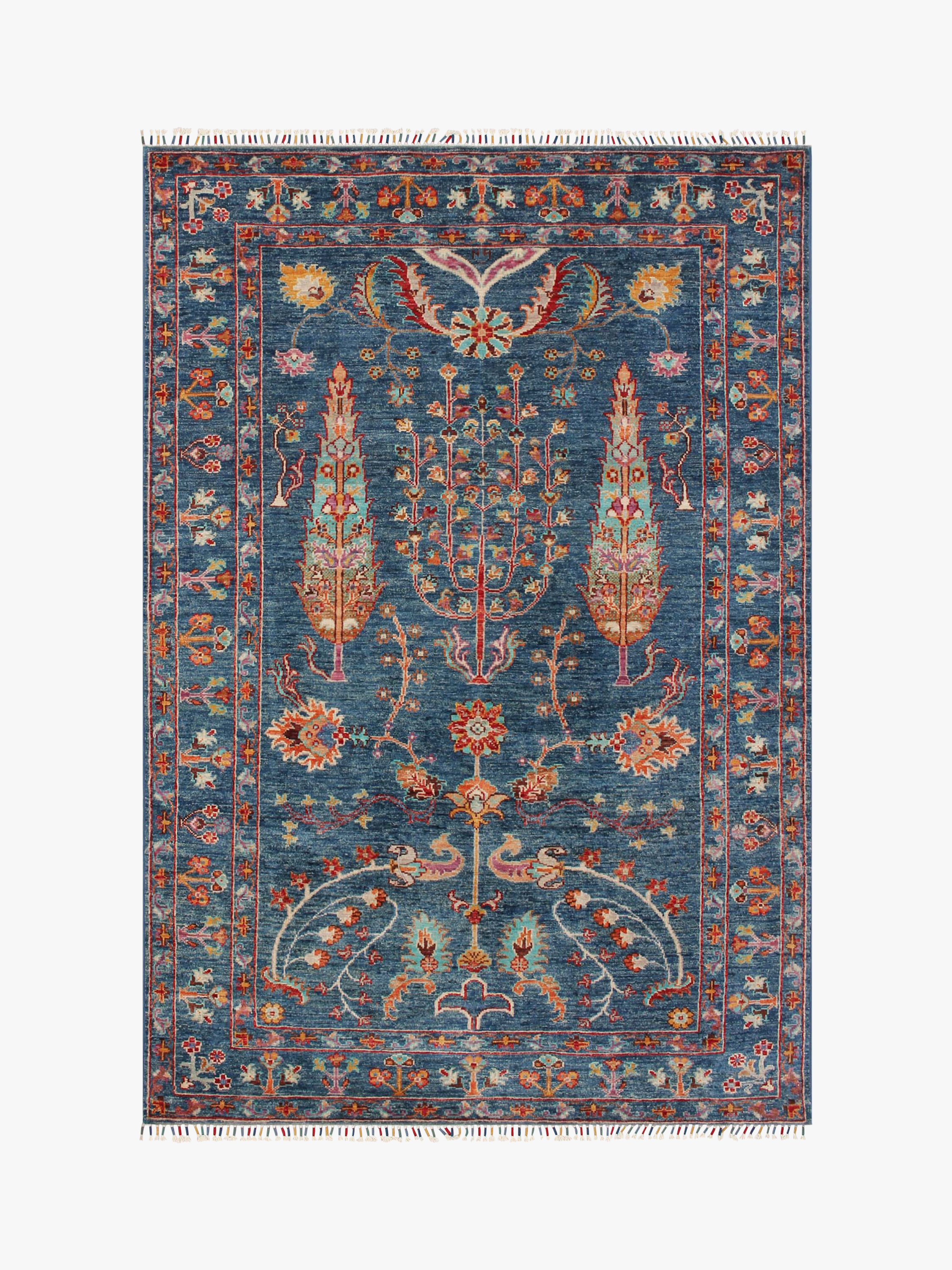 Pictorial Blue Rug PC 53623 - 1.80m X 1.21m