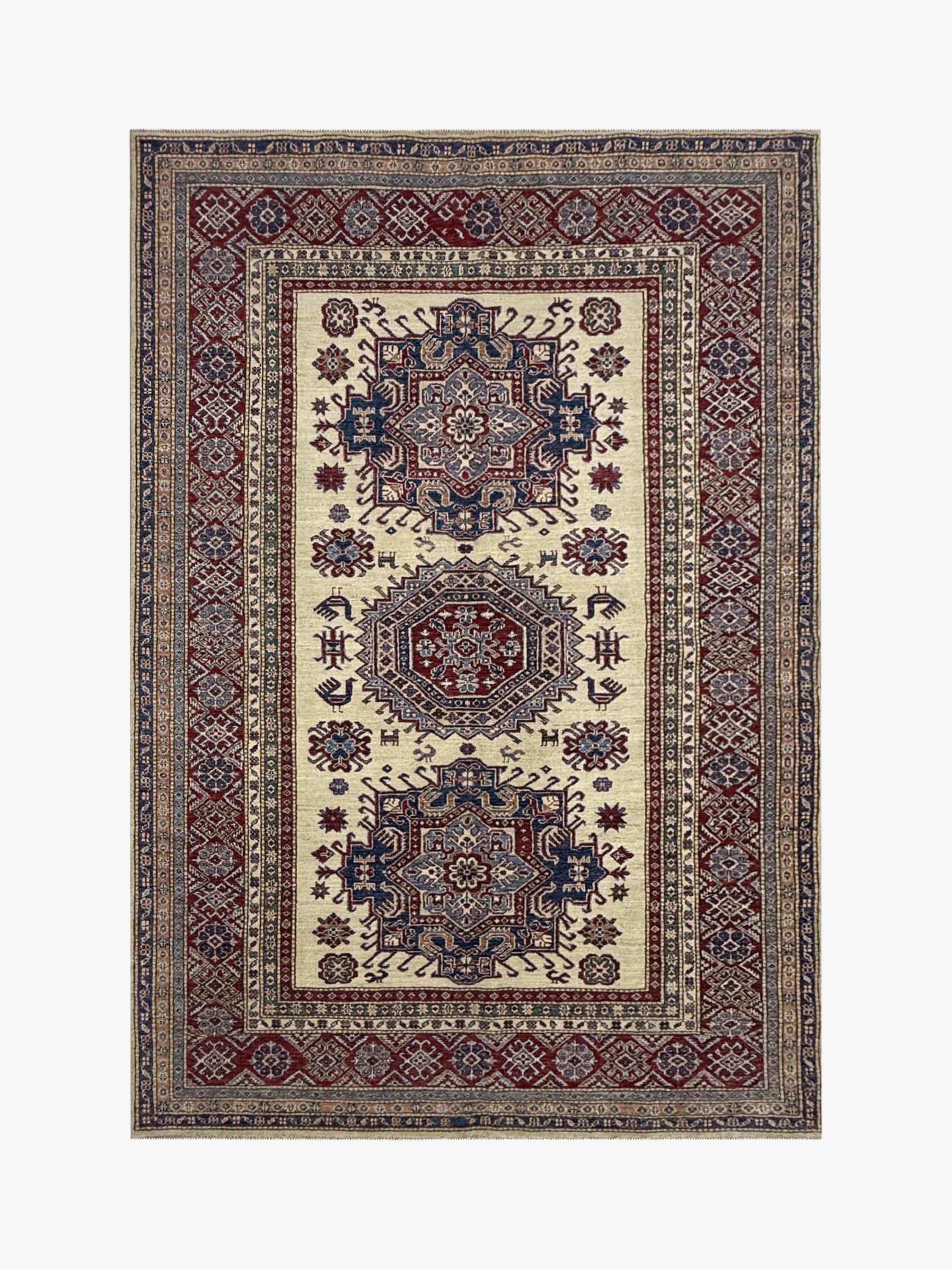 Supreme Kazak Ivory Rug PC 57434 - 2.40m X 1.67m