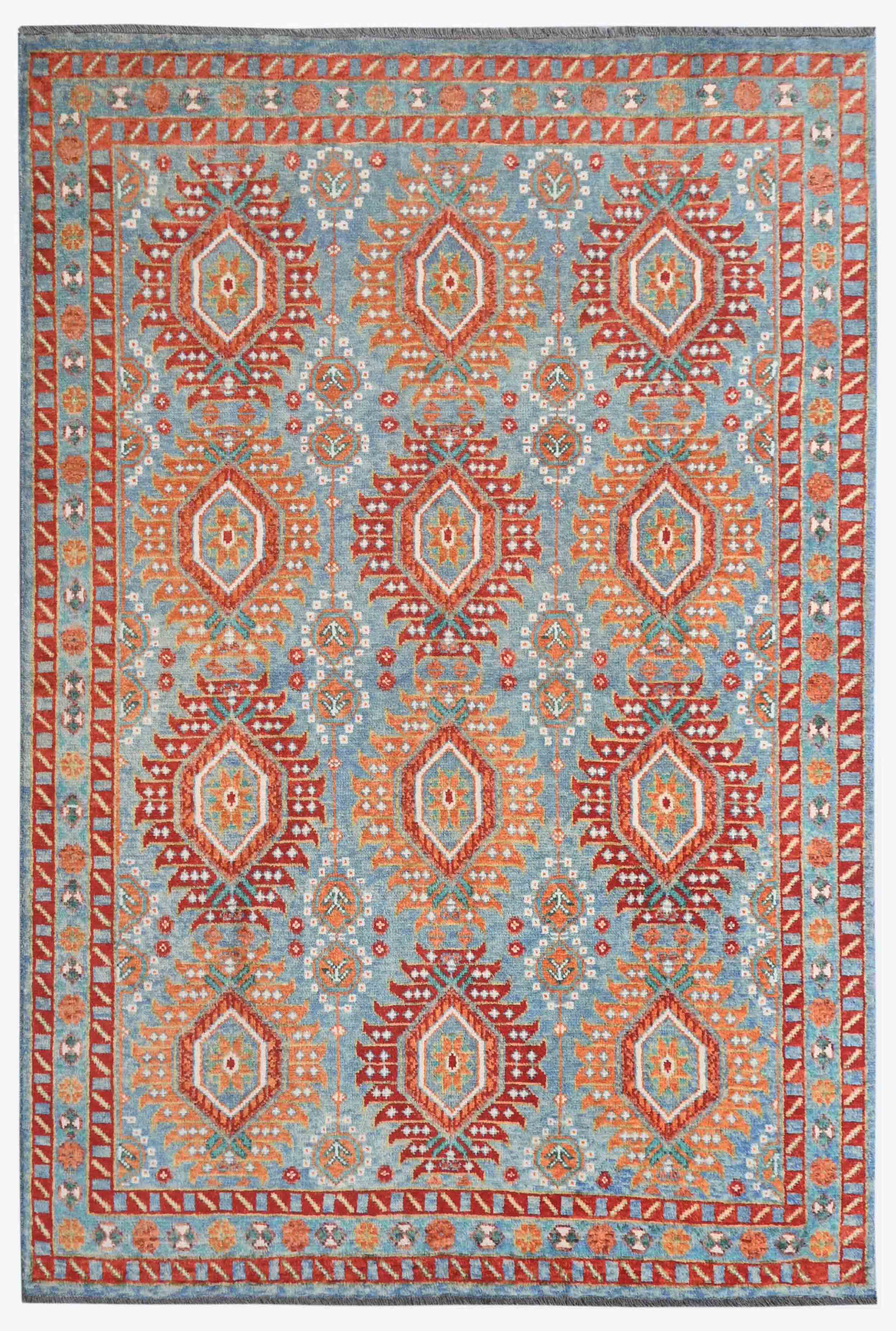 Boston Khal Mohammadi Orange Rug