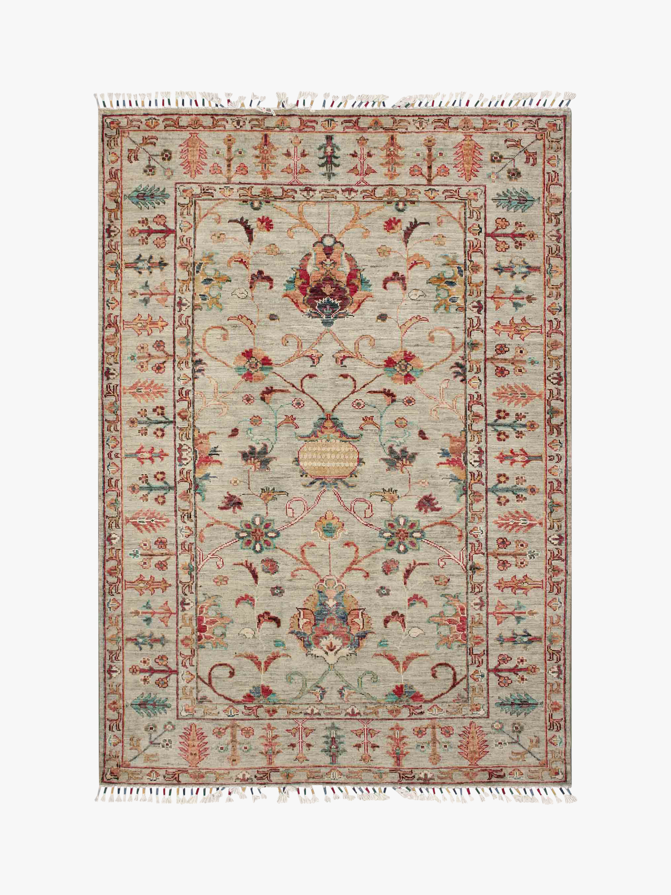 Sultani Grey Rug PC 53535 - 1.77m X 1.25m