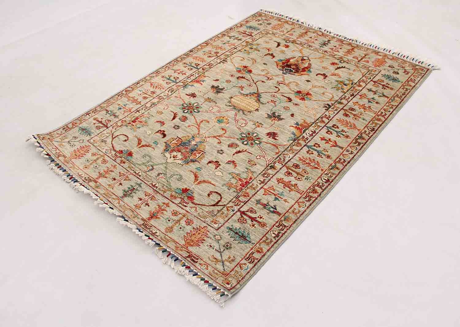 Sultani Grey Rug PC 53535 - 1.77m X 1.25m