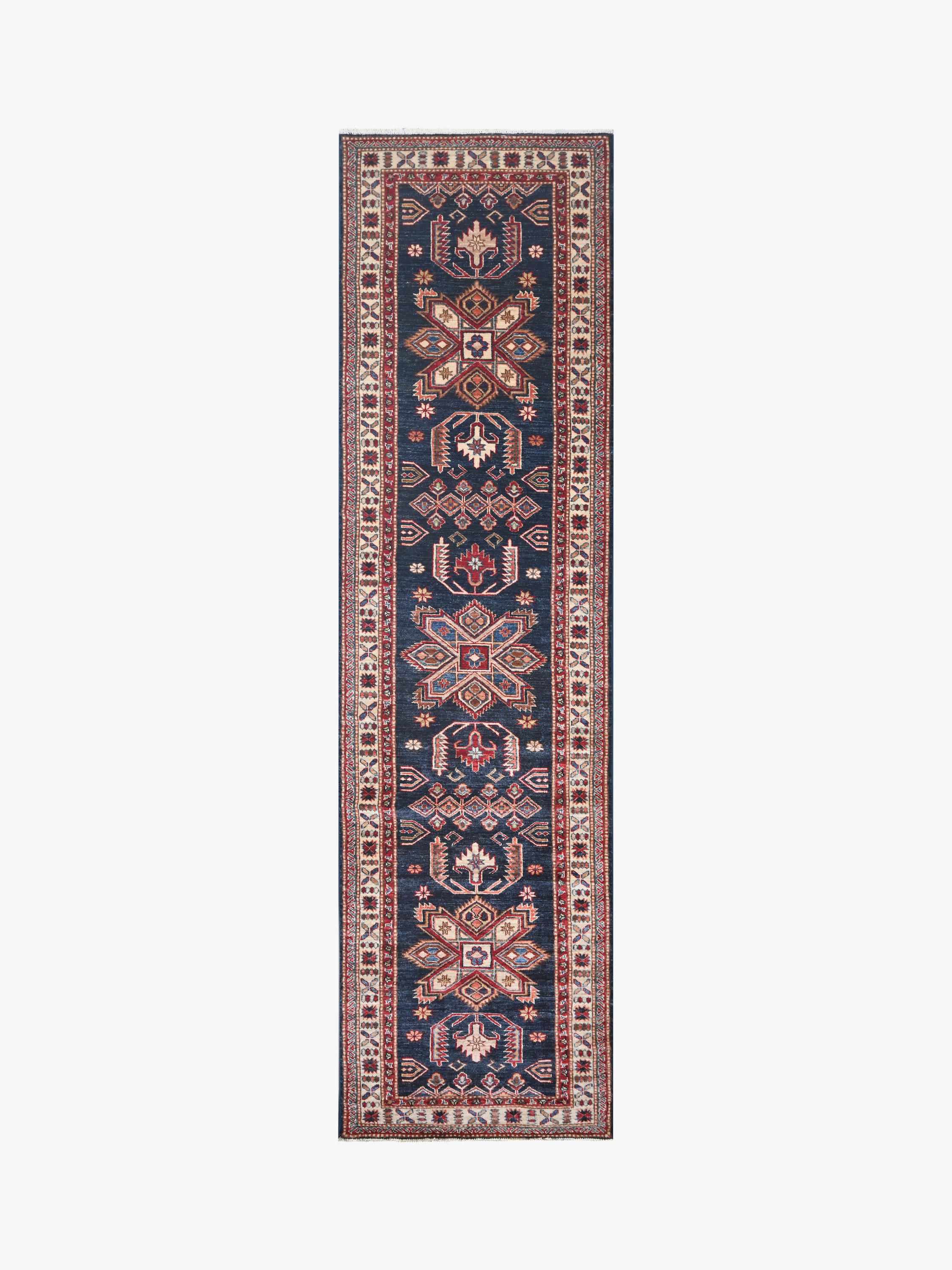 Supreme Kazak Blue Rug PC 54854 - 3.02m X 0.83m