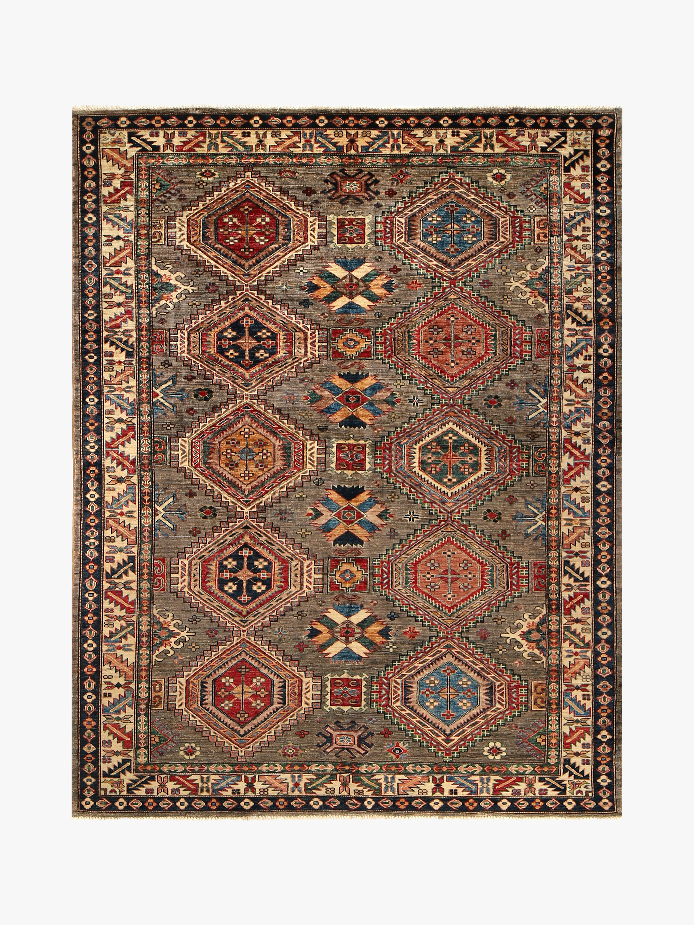 Supreme Kazak Natural Rug PC 54246 - 2.33m X 1.82m