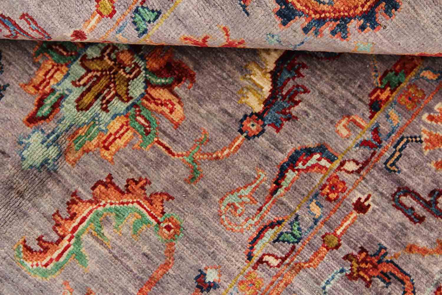 Sultani Grey Rug PC 53696 - 1.24m X 0.81m