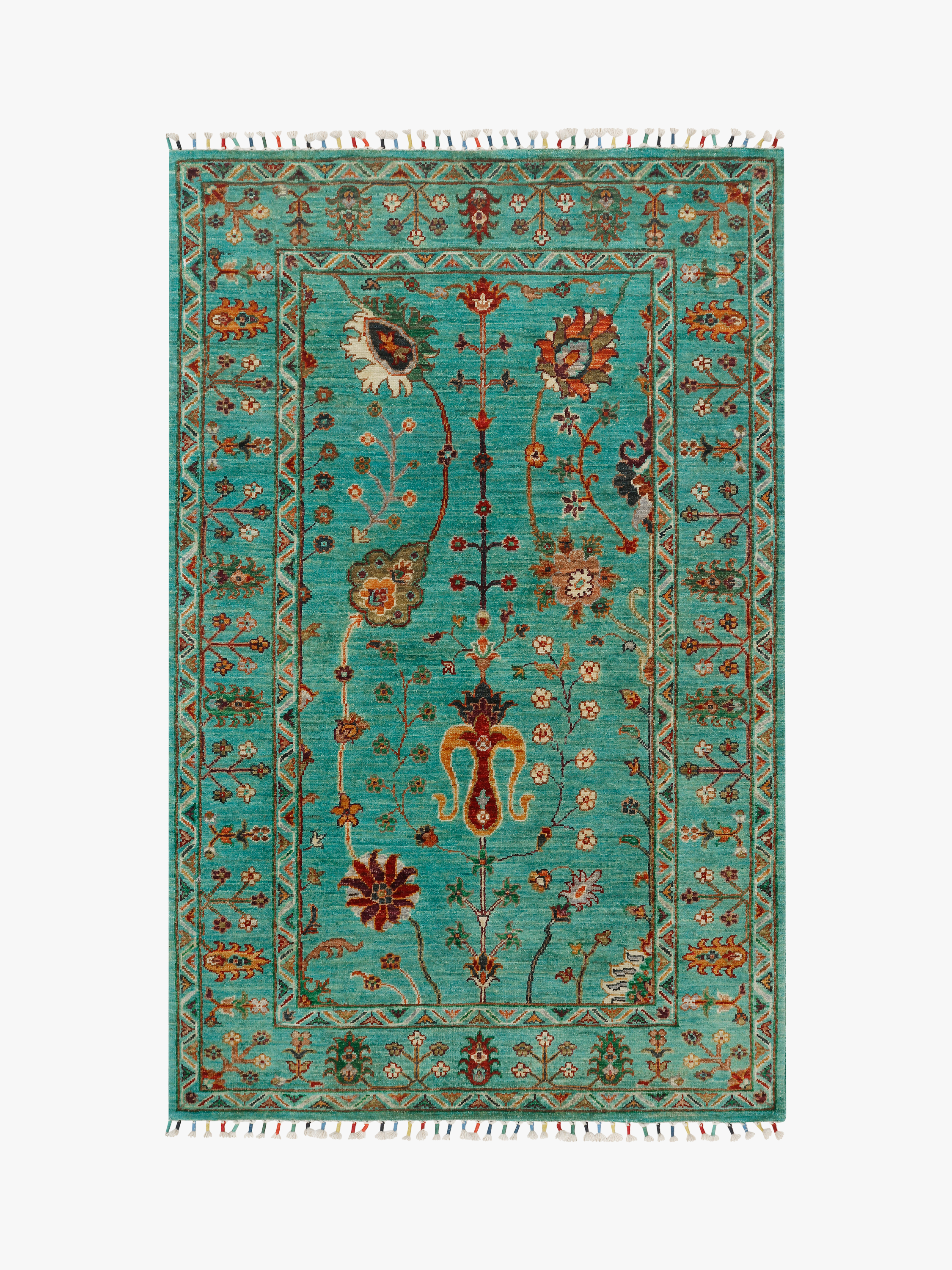 Sultani Aqua Rug PC 56514 - 1.55m X 0.98m