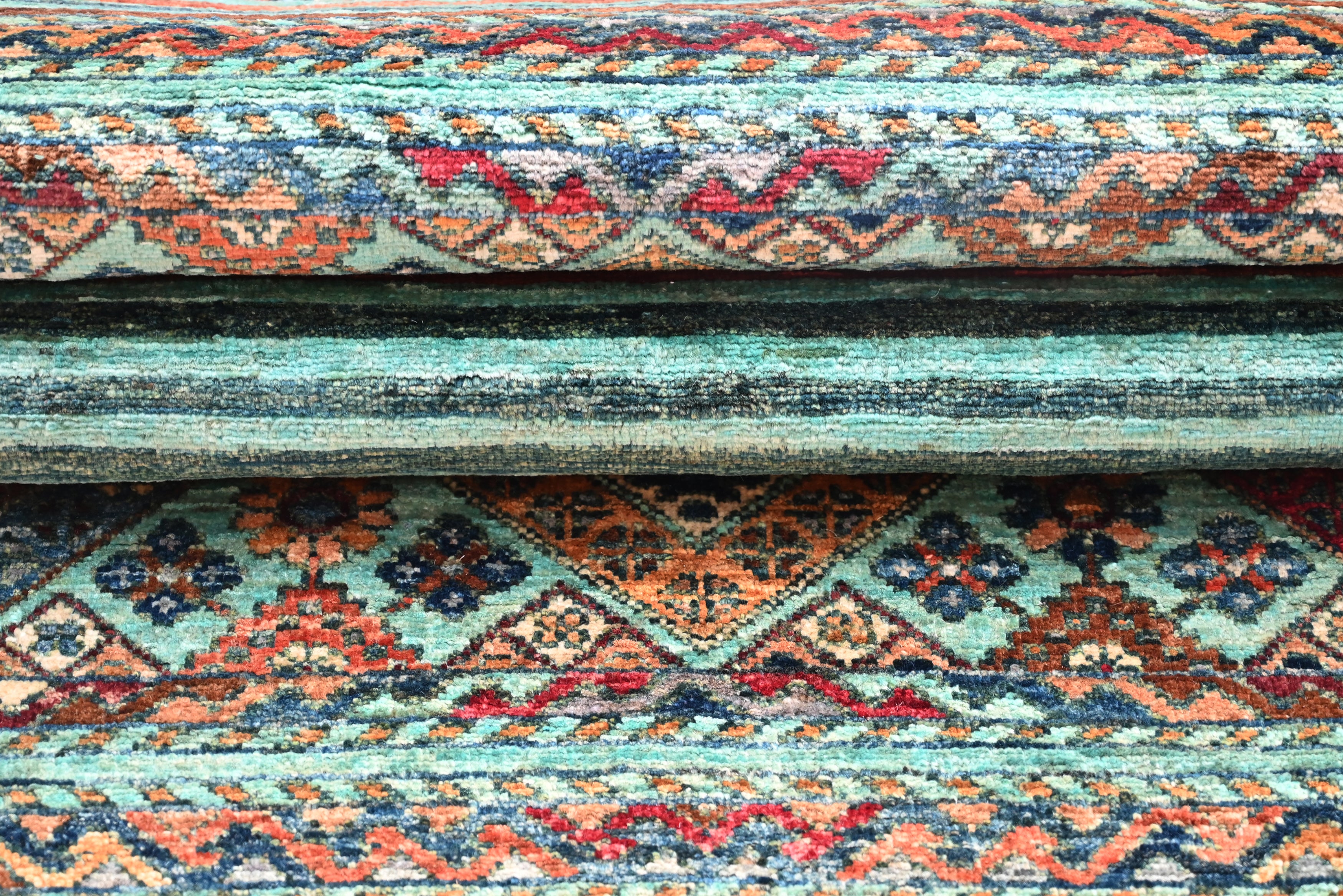 Khurjeen Aqua Rug PC 56447 - 1.57m X 1.03m