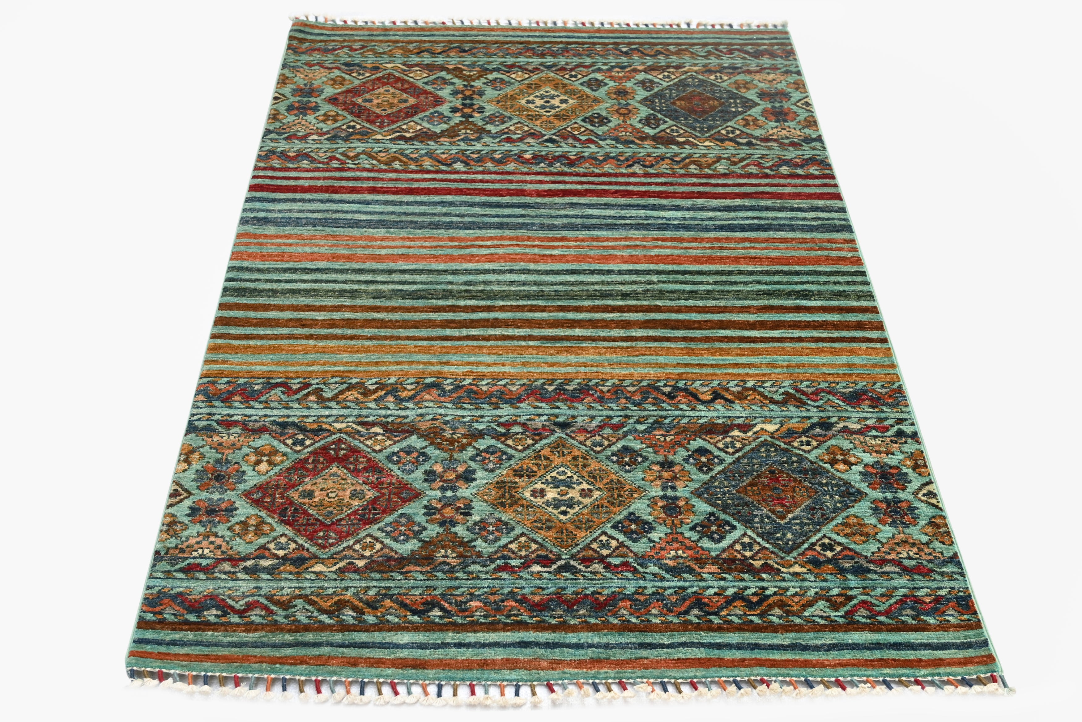 Khurjeen Aqua Rug PC 56449 - 1.57m X 1.05m