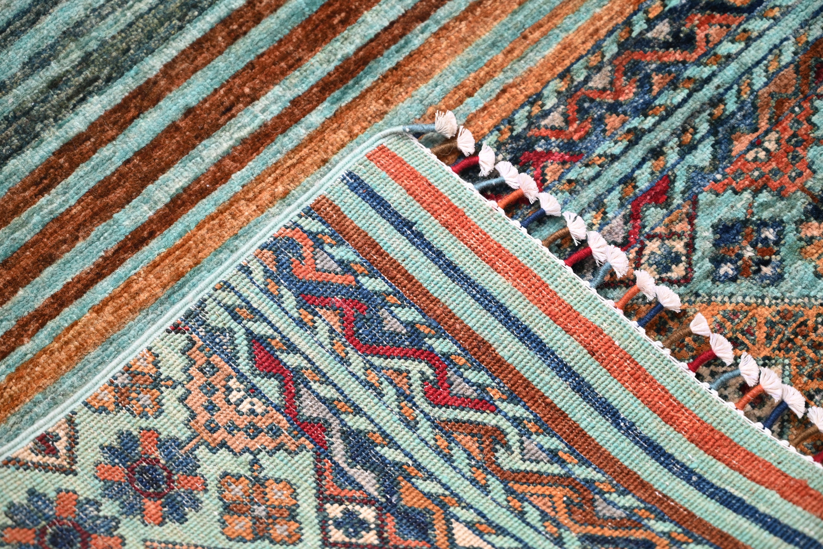 Khurjeen Aqua Rug PC 56449 - 1.57m X 1.05m