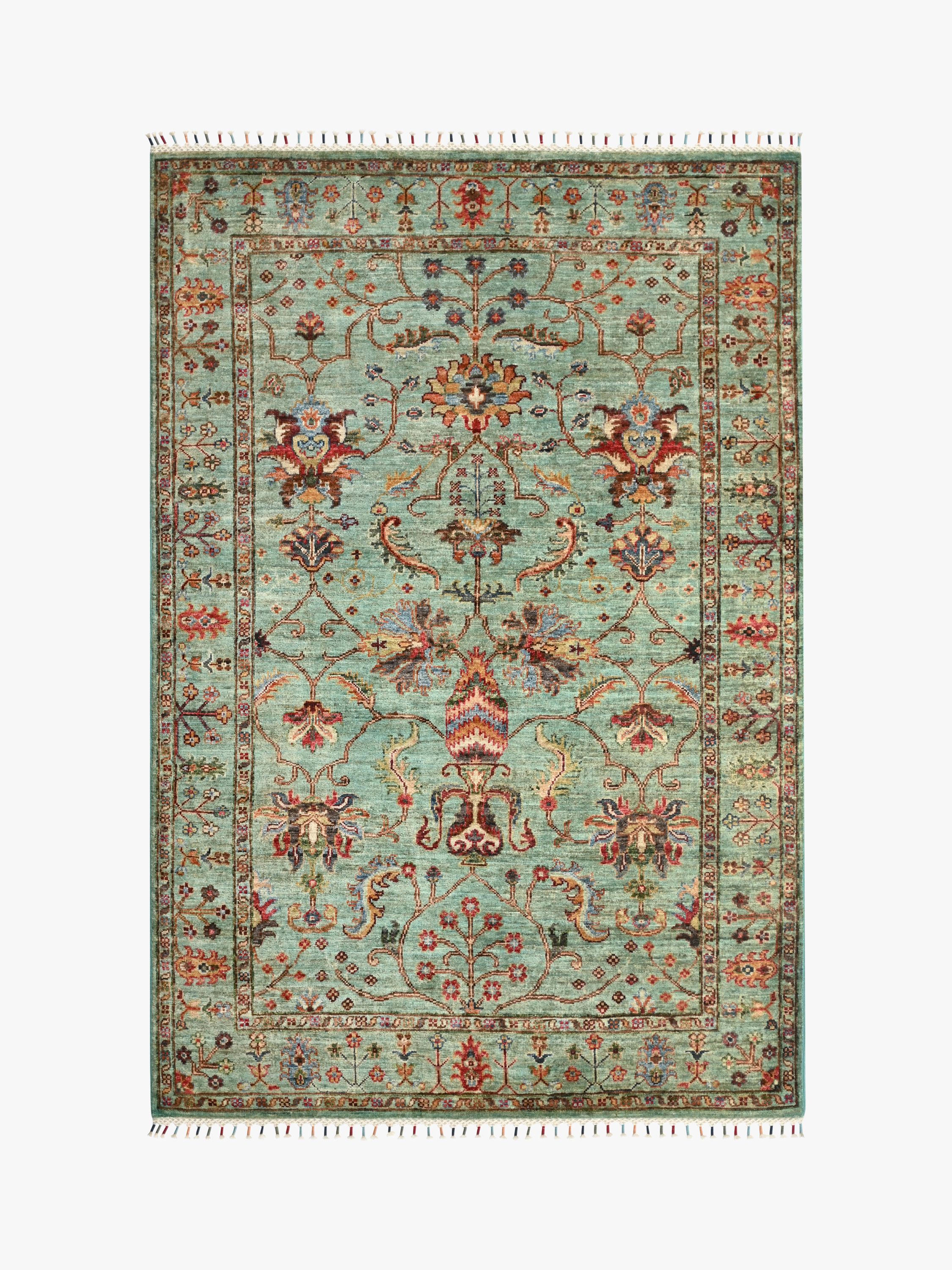 Sultani Green Rug PC 56444 - 1.76m X 1.21m