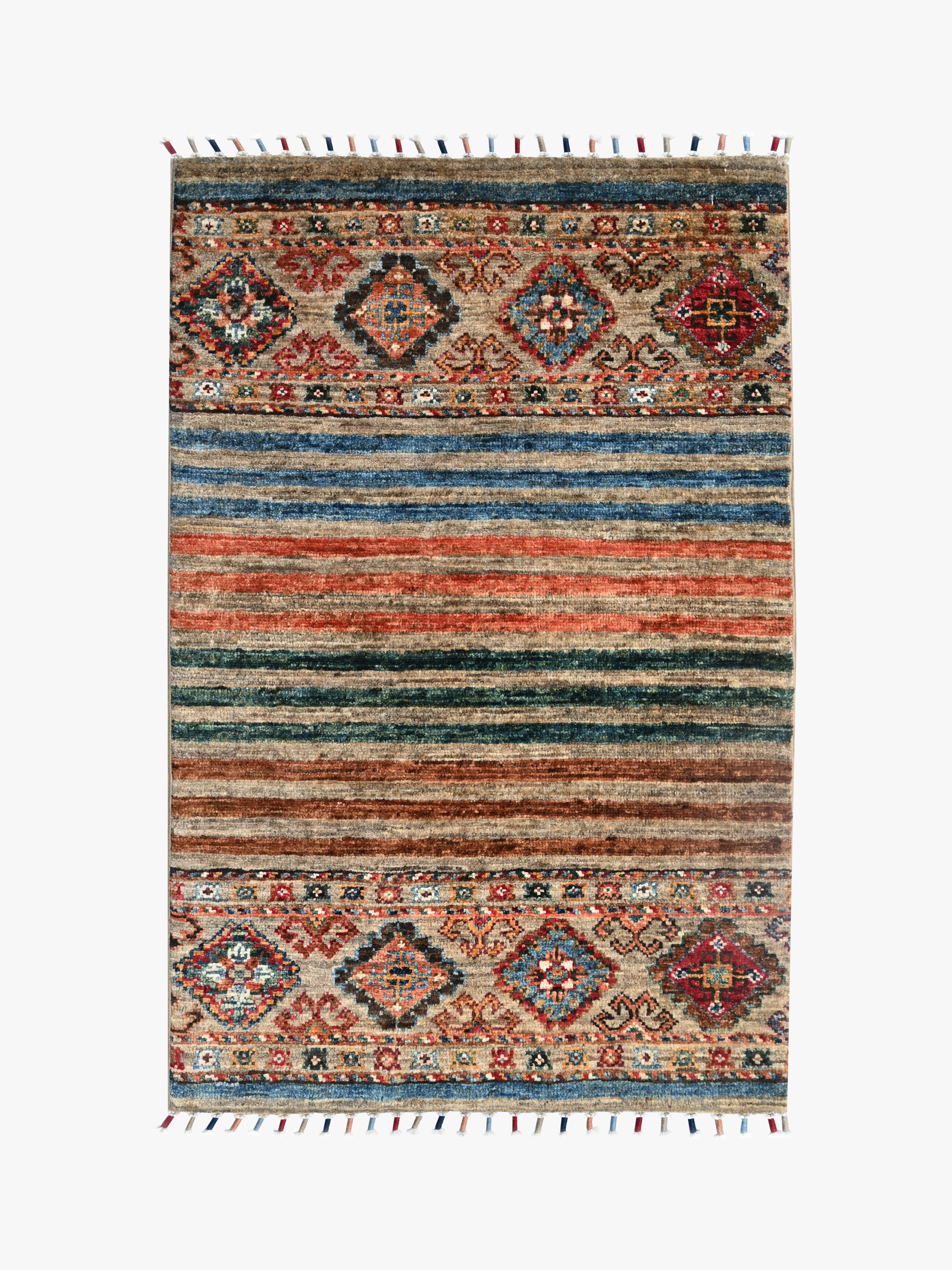 Khurjeen Natural Rug PC 56469 - 0.90m X 0.62m