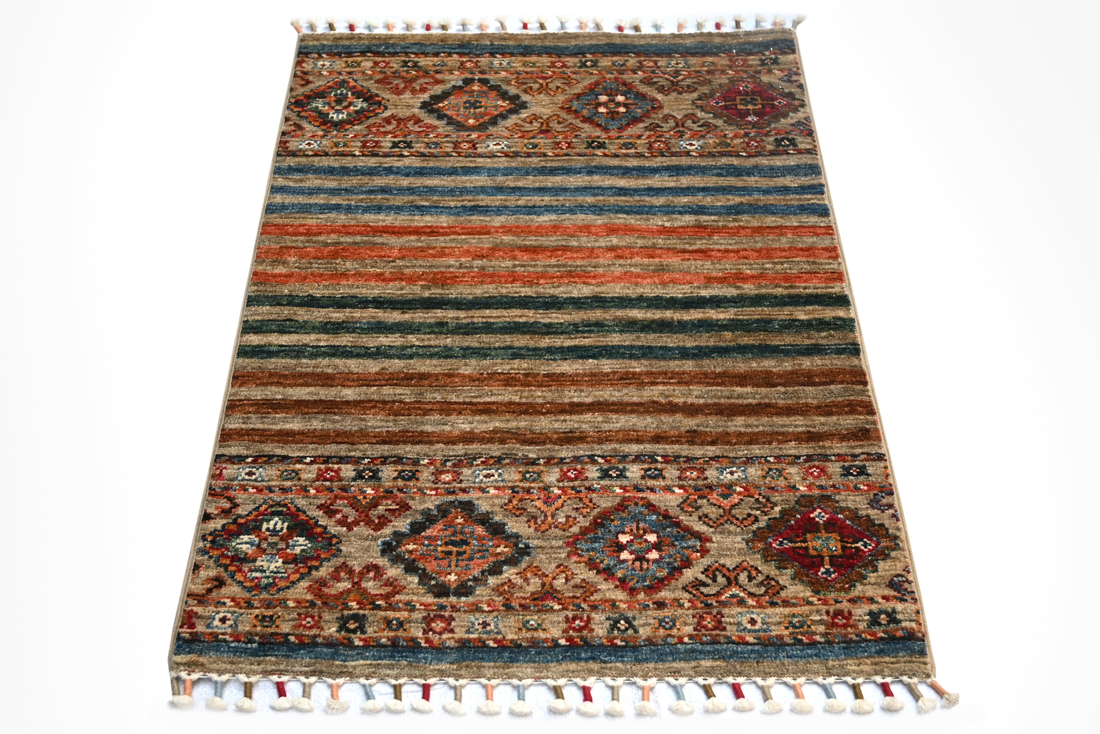 Khurjeen Natural Rug PC 56469 - 0.90m X 0.62m