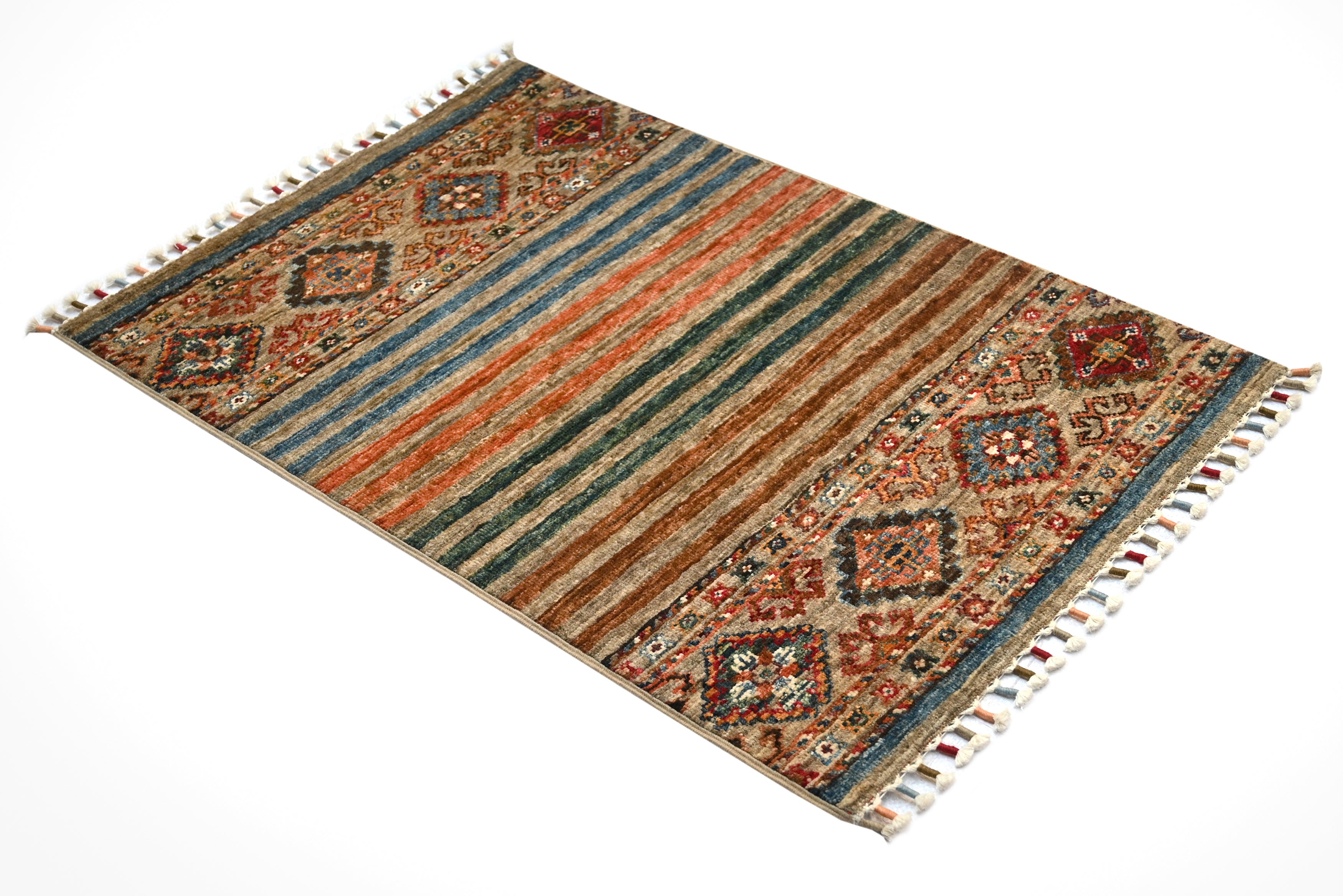 Khurjeen Natural Rug PC 56469 - 0.90m X 0.62m
