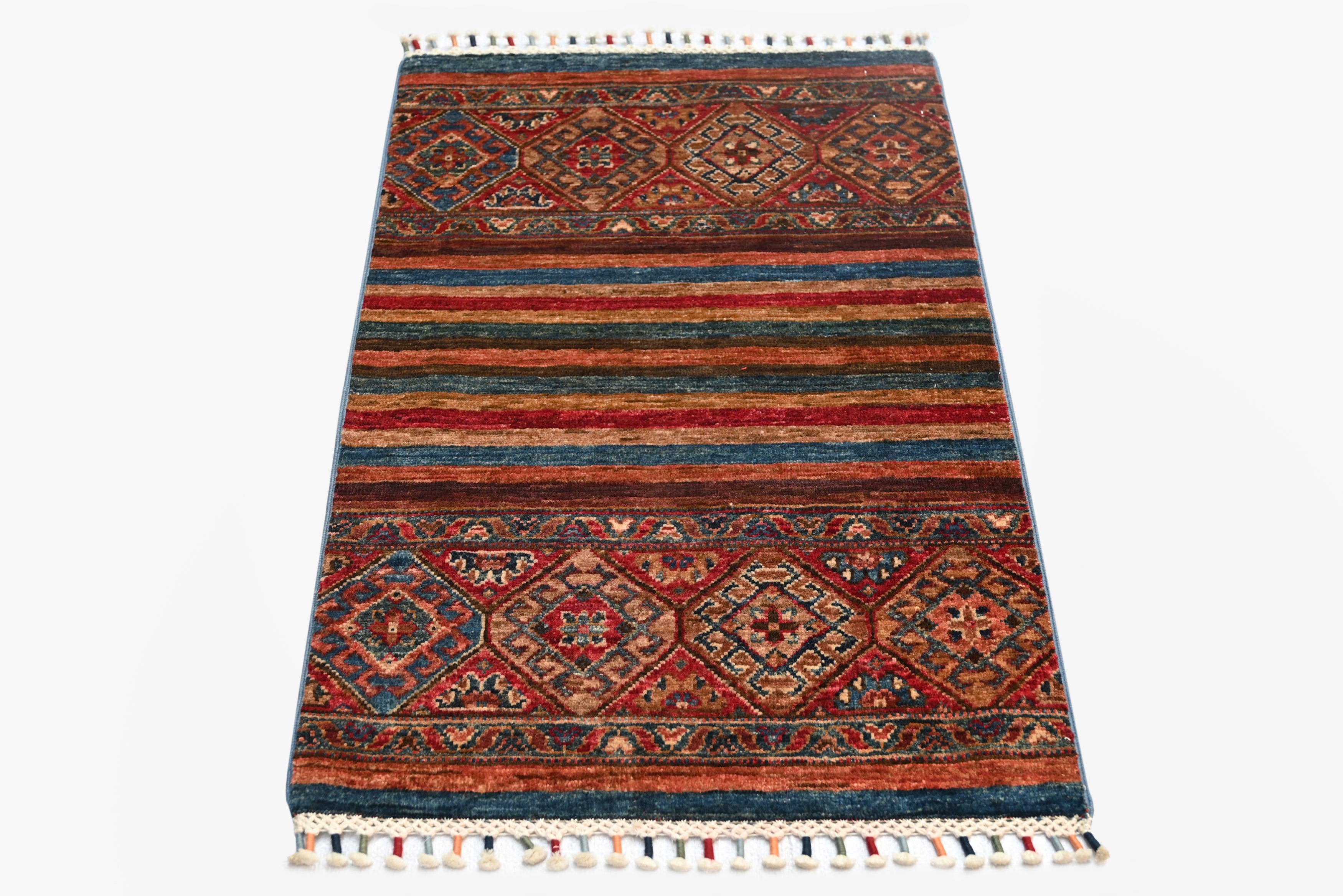 Khurjeen Multi Rug PC 56470 - 0.94m X 0.59m