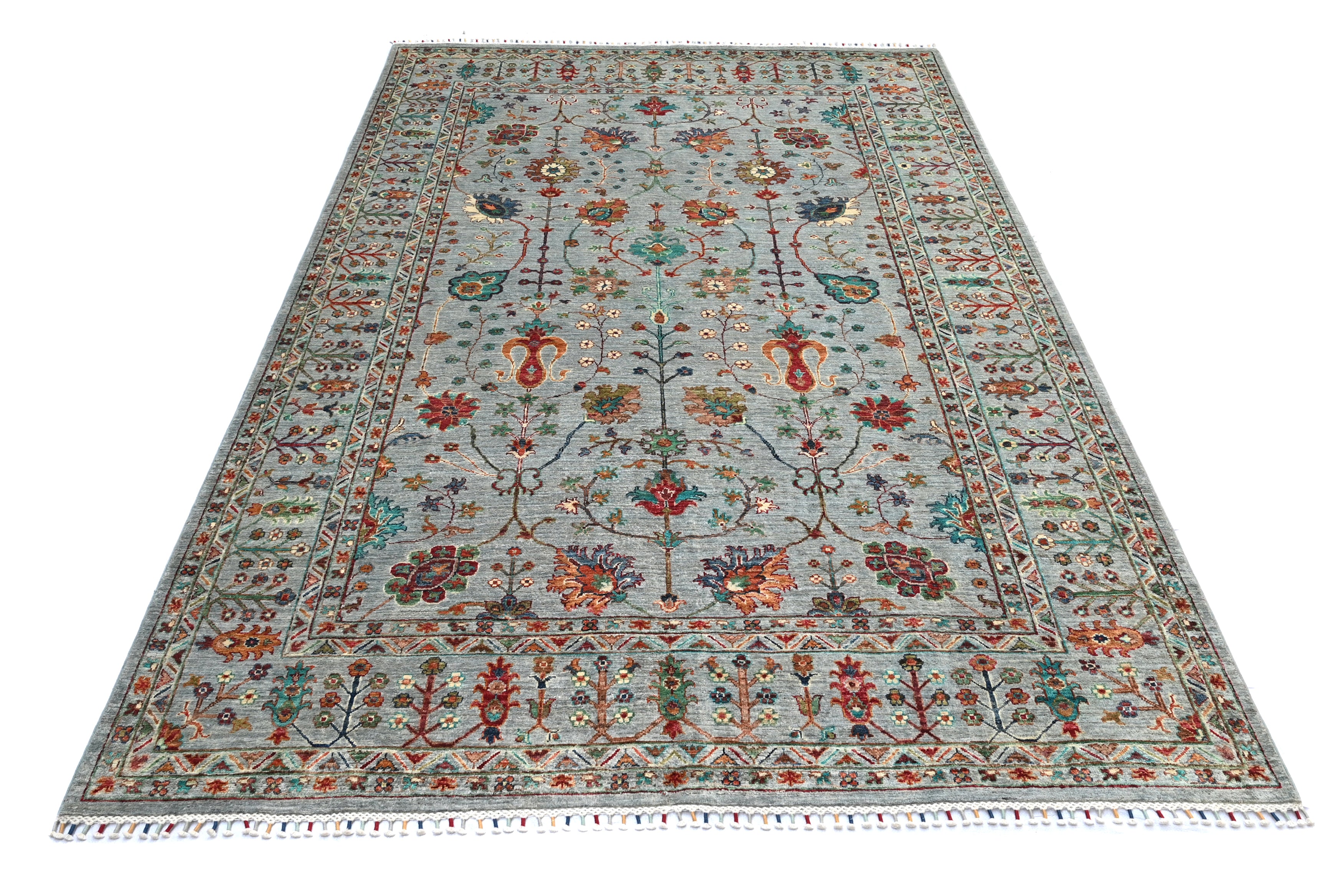 Sultani Grey Rug PC 57545 - 3.03m X 2.02m