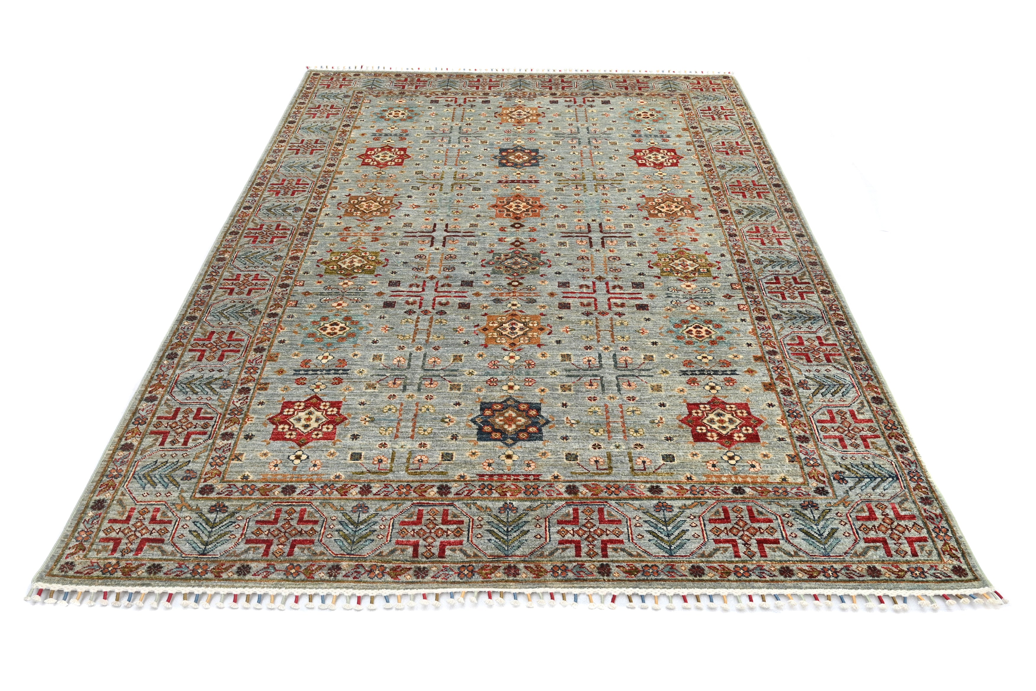 Sultani Grey Rug PC 57552 - 2.40m X 1.79m