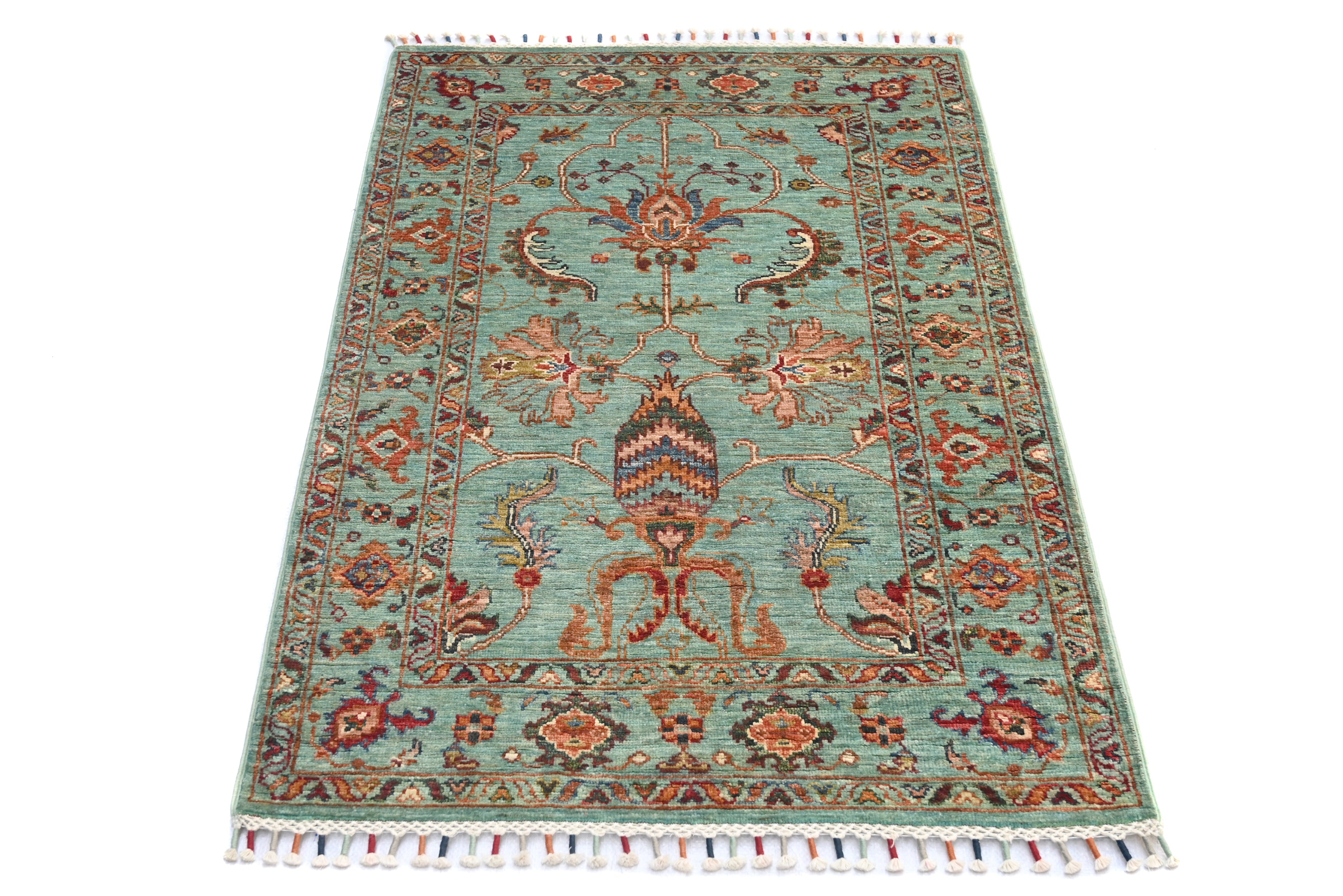 Sultani Aqua Rug PC 57558 - 1.24m X 0.82m