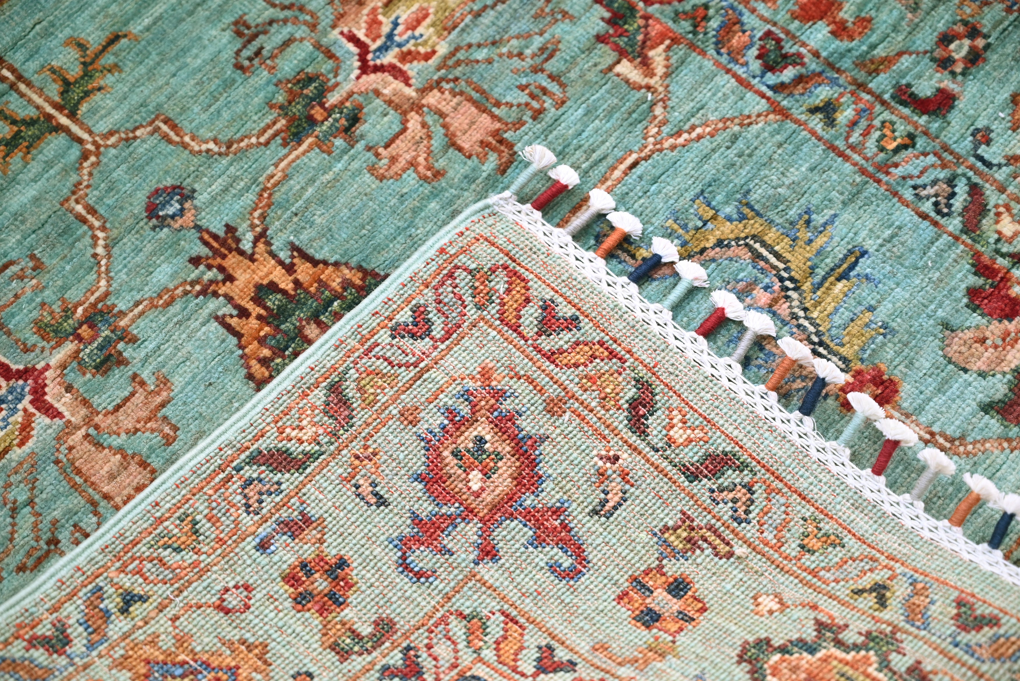 Sultani Aqua Rug PC 57558 - 1.24m X 0.82m