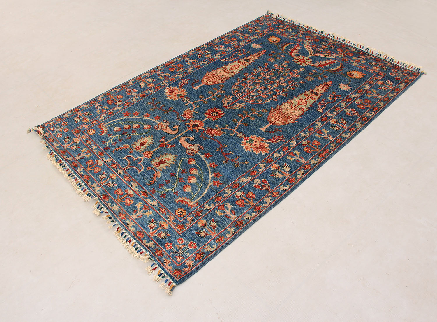 Pictorial Blue Rug PC 54672 - 1.87m X 1.25m