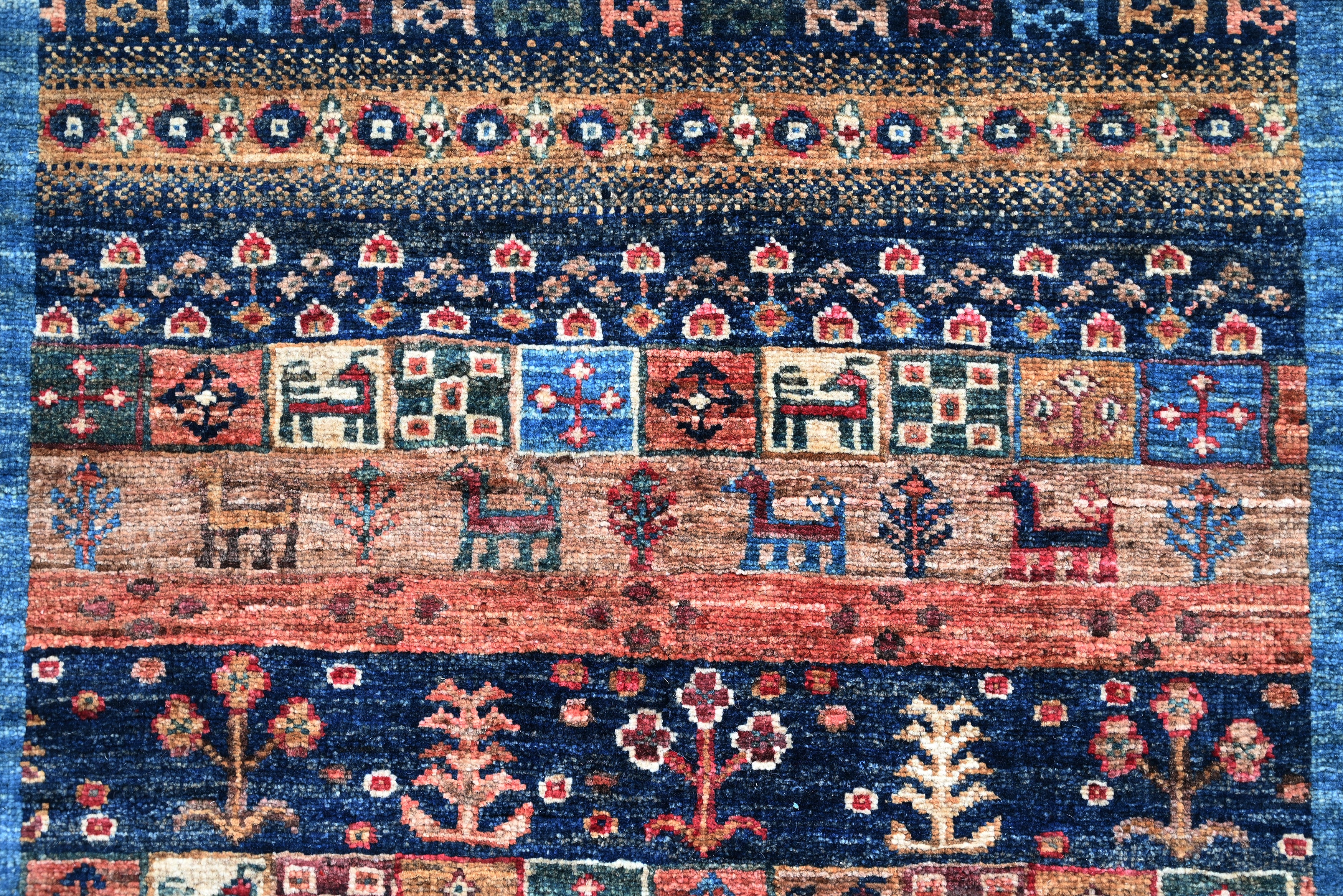 Loribaft Blue Rug PC 57556 - 1.50m X 1.07m