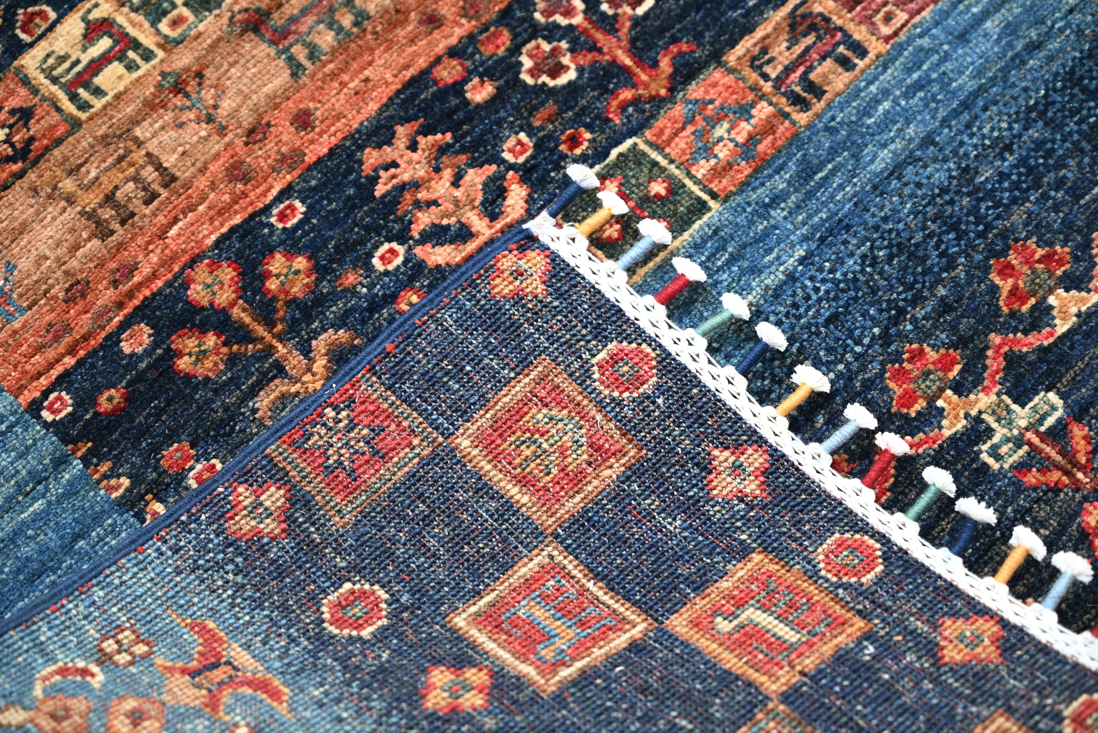 Loribaft Blue Rug PC 57556 - 1.50m X 1.07m