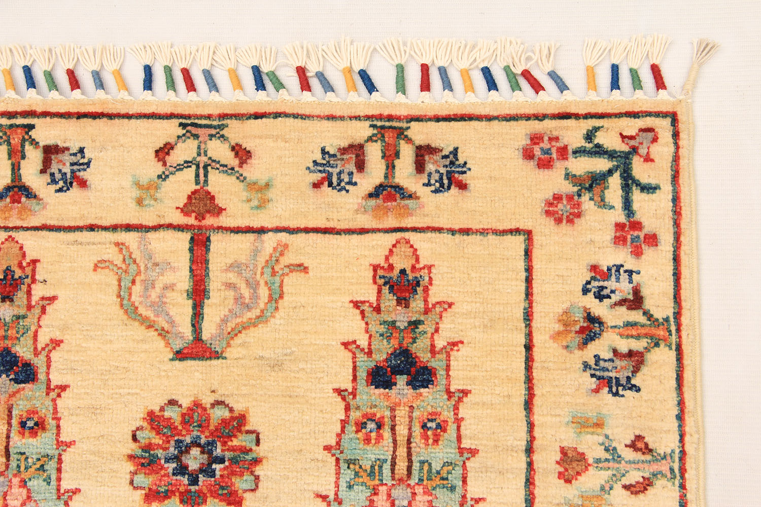 Pictorial Ivory Rug PC 54686 - 2.41m X 0.73m