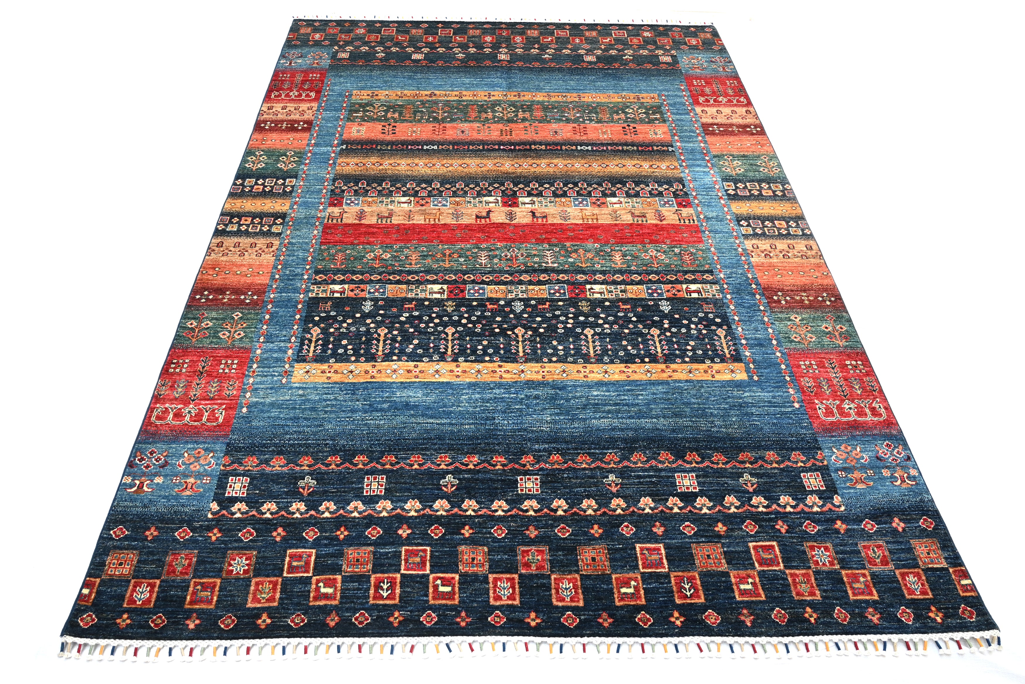 Loribaft Blue Rug PC 57541 - 3.02m X 2.08m