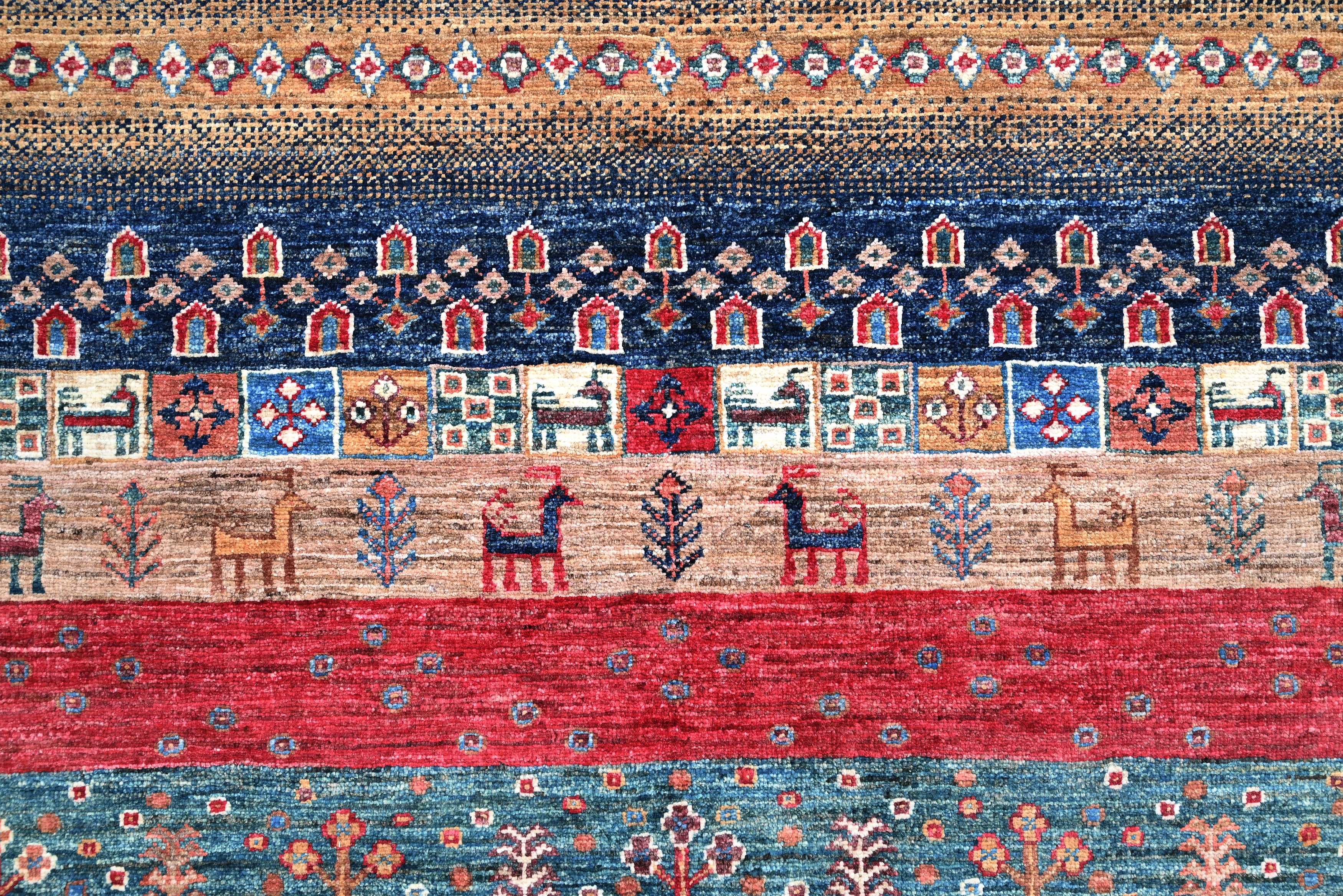 Loribaft Blue Rug PC 57541 - 3.02m X 2.08m